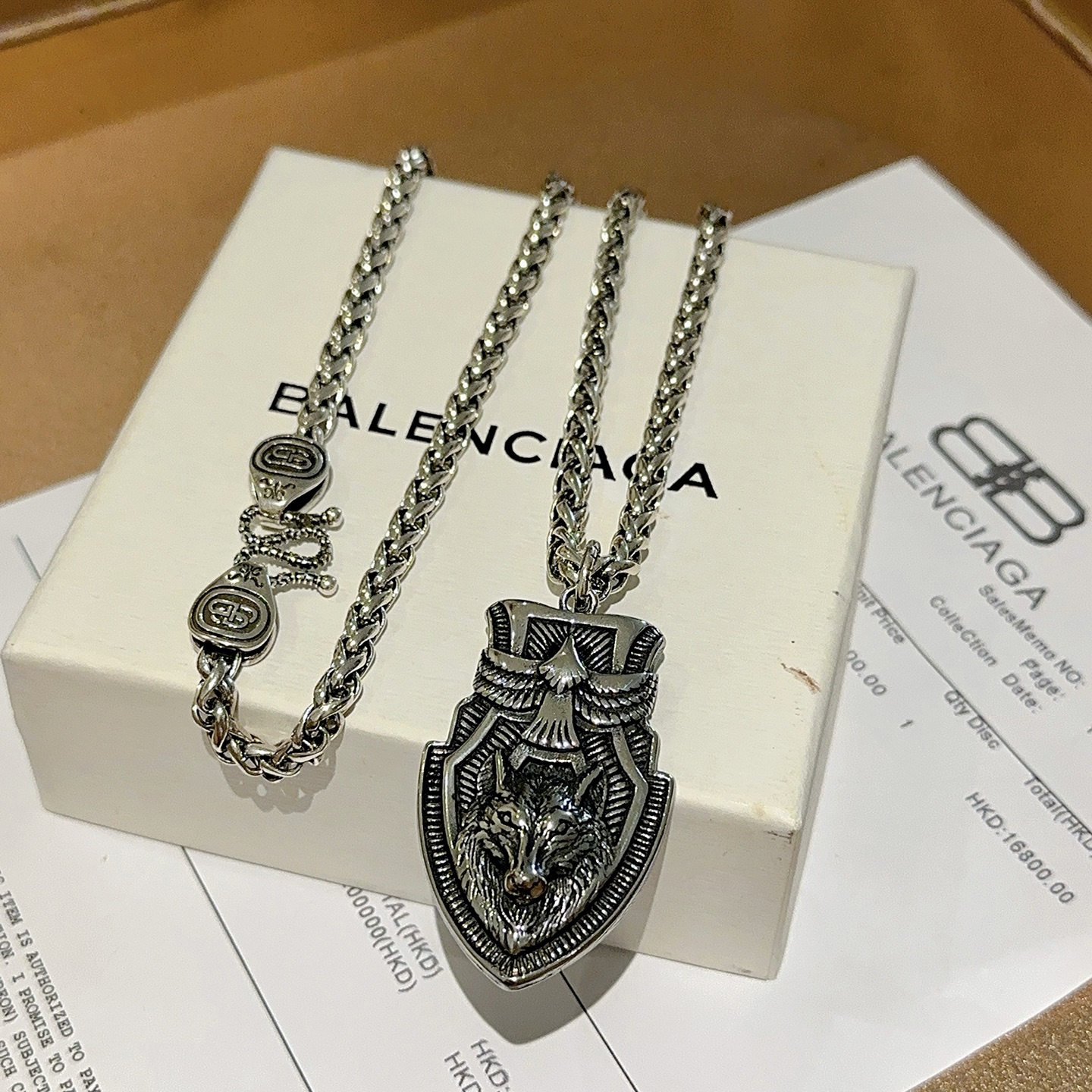  原单货🔹🔹新品 巴黎世家项链 Balenciaga 新款项链🔹专柜一致 细节做工精细 每个细节流程到位