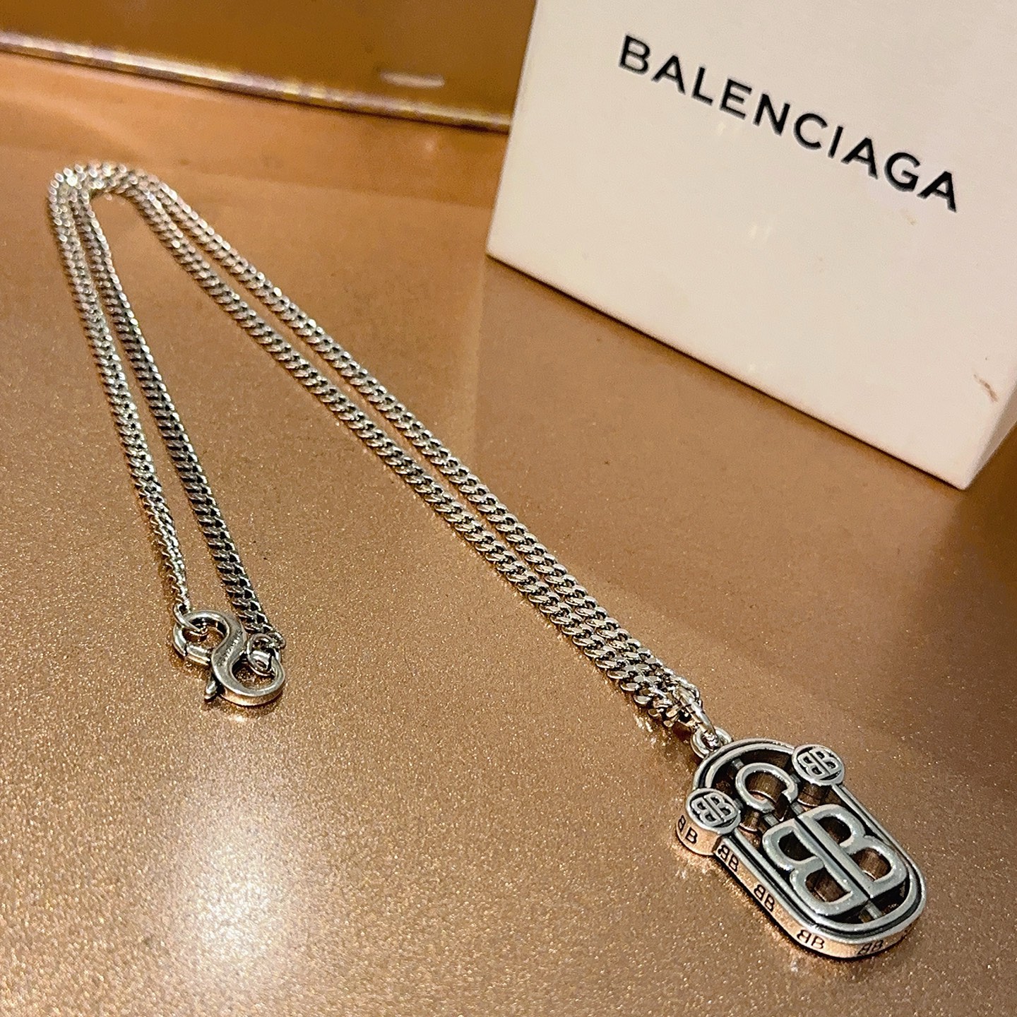  原单货🔹🔹新品 巴黎世家项链 Balenciaga 新款项链🔹专柜一致 细节做工精细 每个细节流程到位