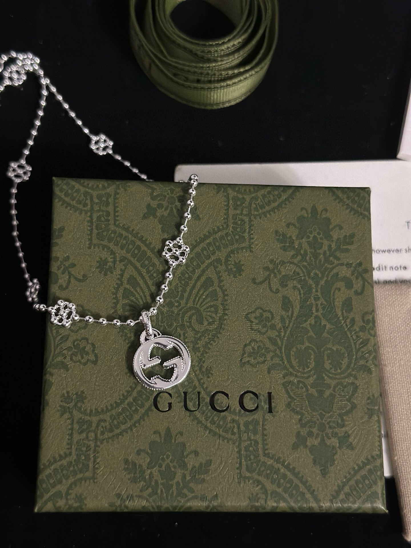 Gucci古驰Anger ForestシリーズダブルGネックレス - 高級感溢れるデザイン