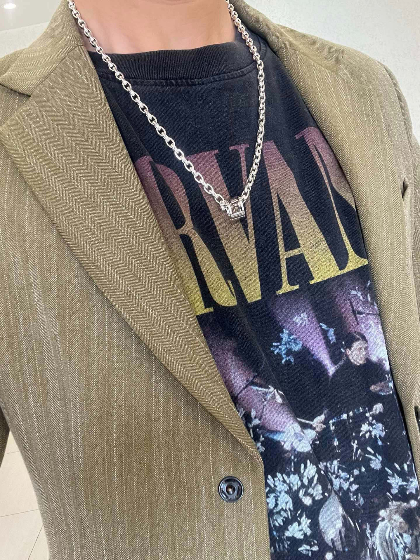 Gucci古驰双Gネックレス Anger Forestシリーズ 60cm調整可能