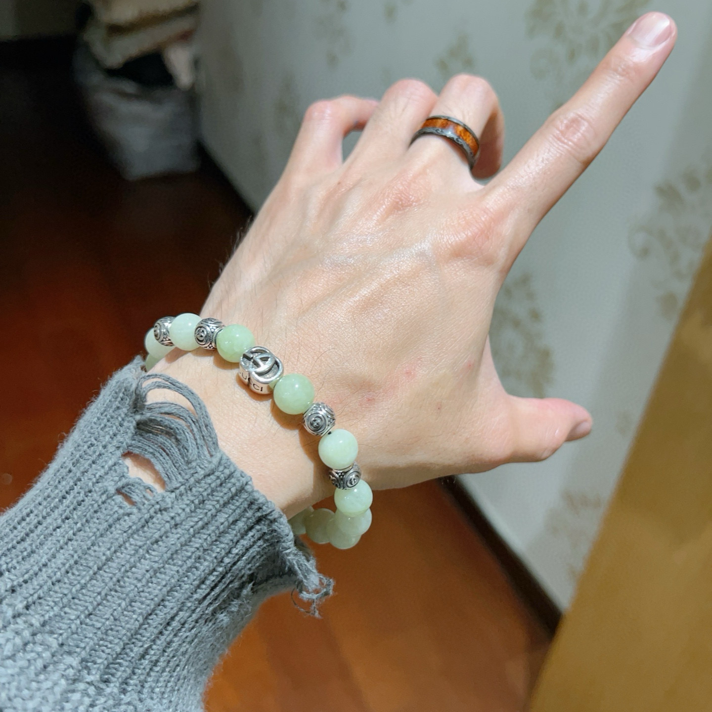 Gucci古驰手链 - Anger Forestシリーズ双G復古デザイン