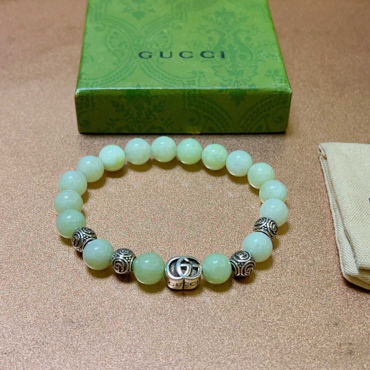 Gucci古驰手链 - Anger Forestシリーズ双G復古デザイン