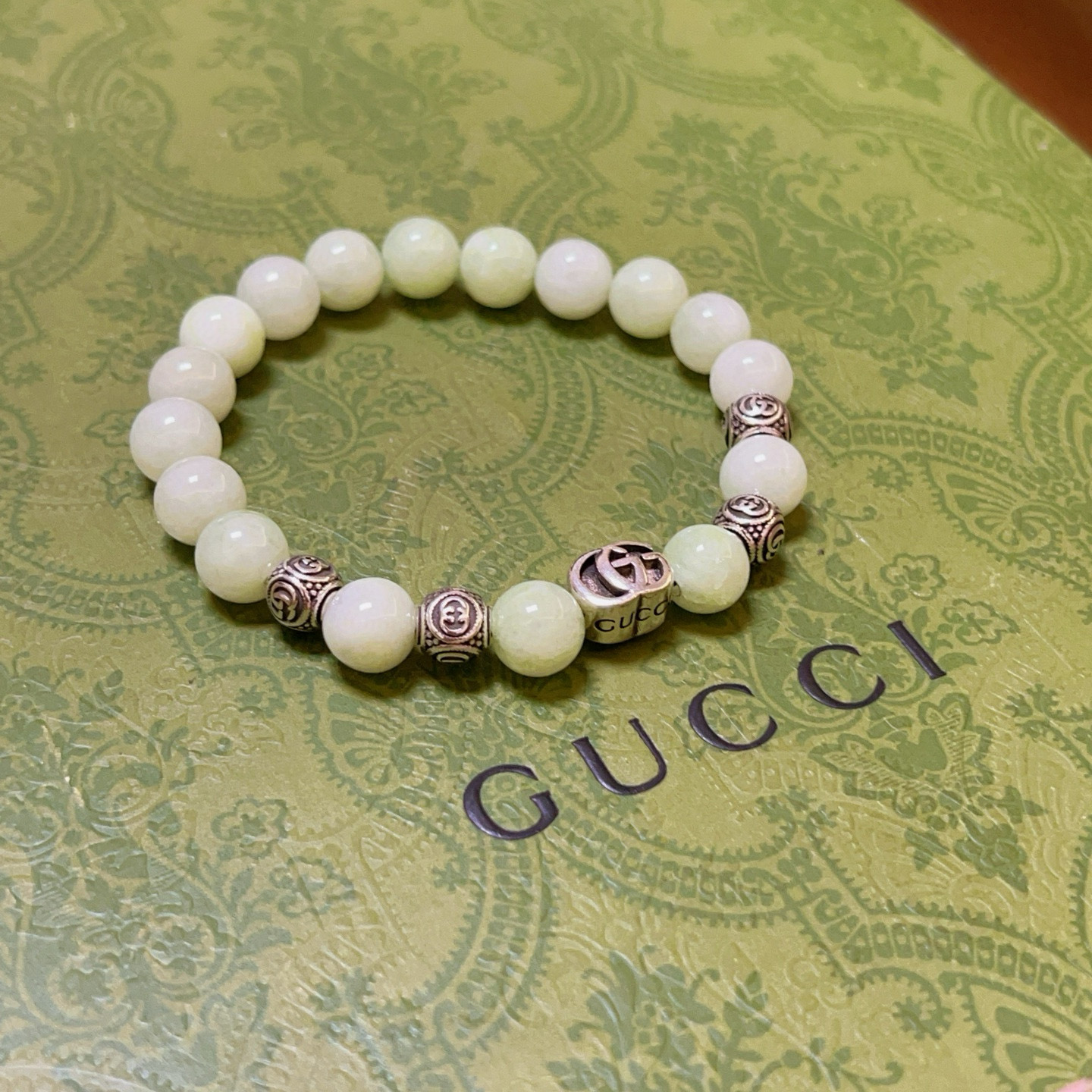 Gucci古驰手链 - Anger Forestシリーズ双G復古デザイン