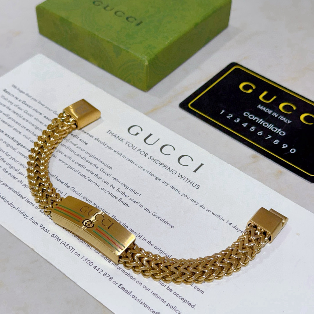 Gucci古驰手链最新款のクラシックデザイン