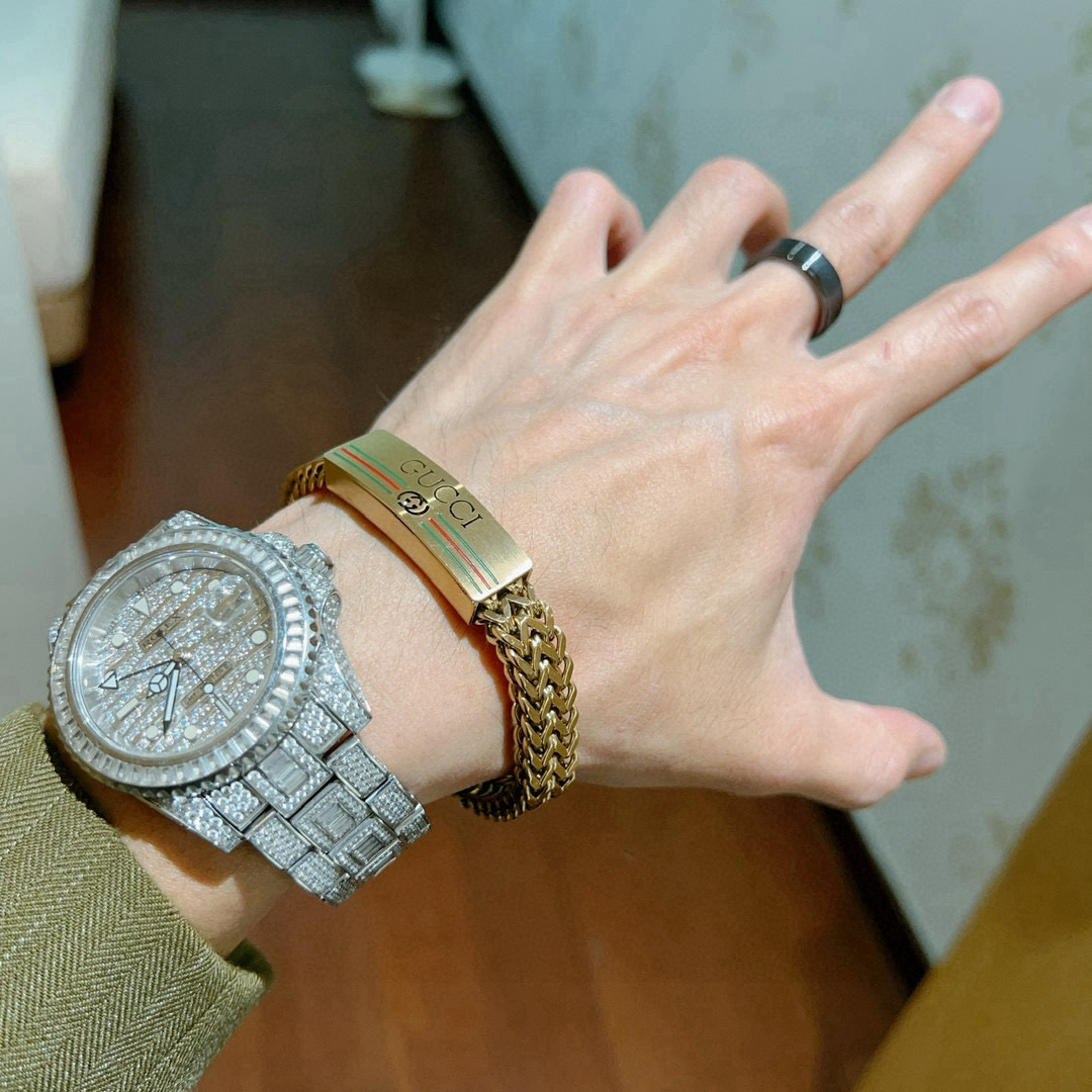 Gucci古驰手链最新款のクラシックデザイン