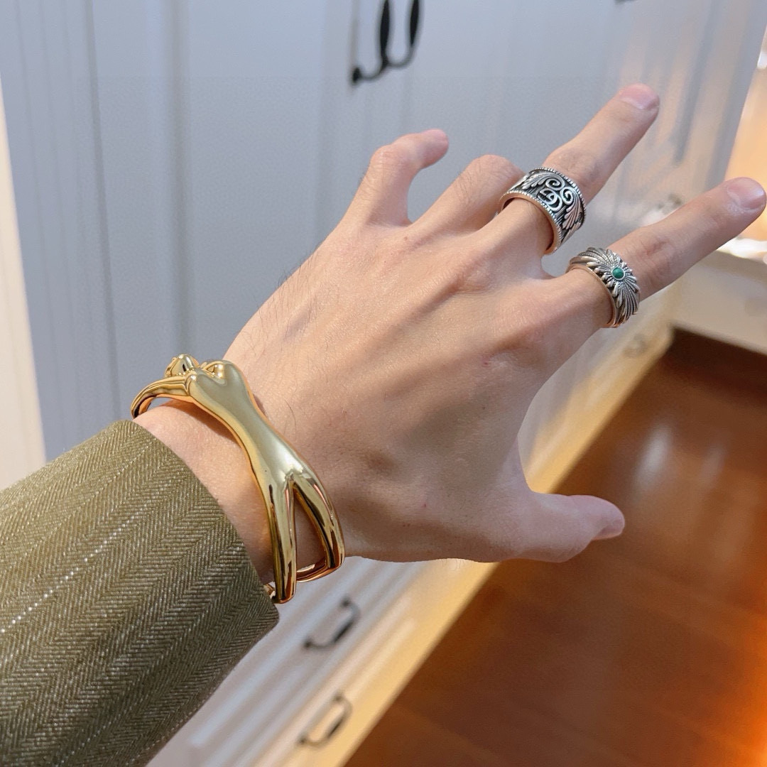 High-End Custom Bracelets with 18k Gold Plating and Fine Workmanship - 图片 7