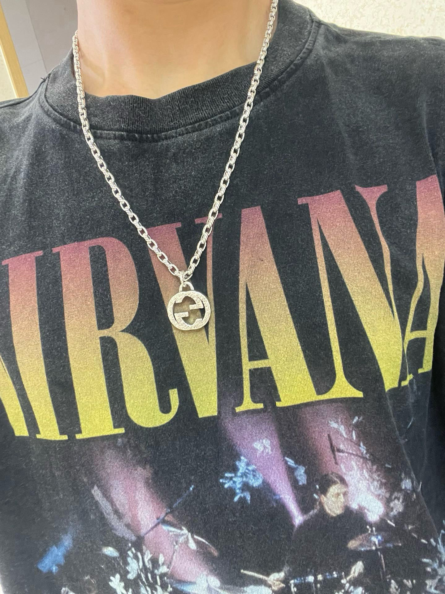 Gucci古驰Anger Forestシリーズ双Gネックレス - 高級感あふれる最新モデル