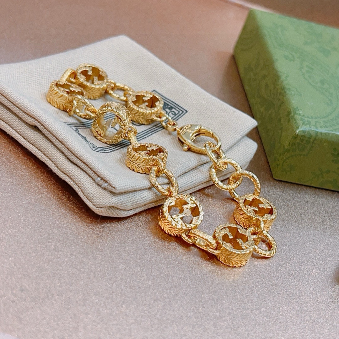 Gucci 古驰手链 最新モデル 高級感あふれるデザイン