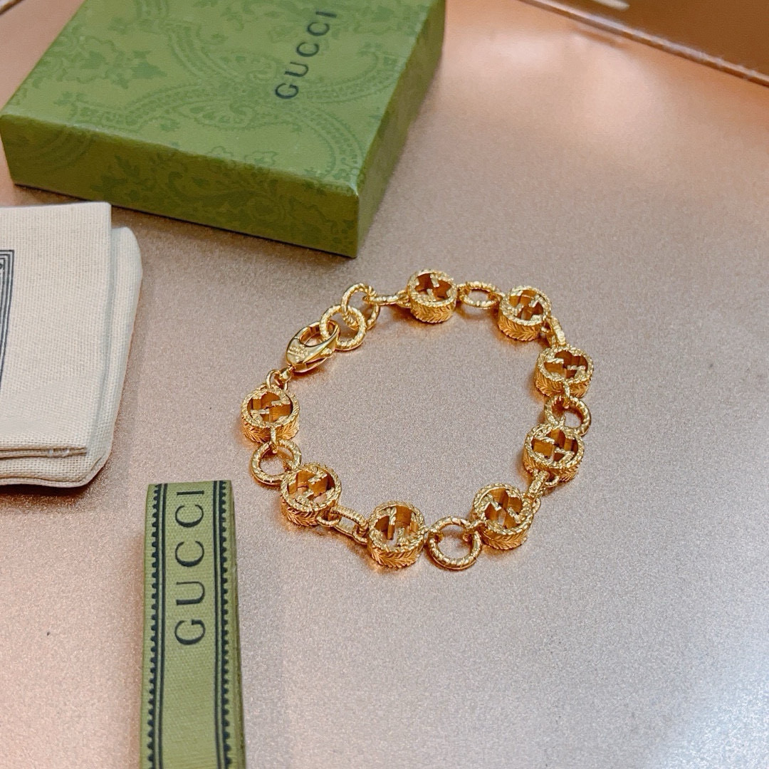 Gucci 古驰手链 最新モデル 高級感あふれるデザイン