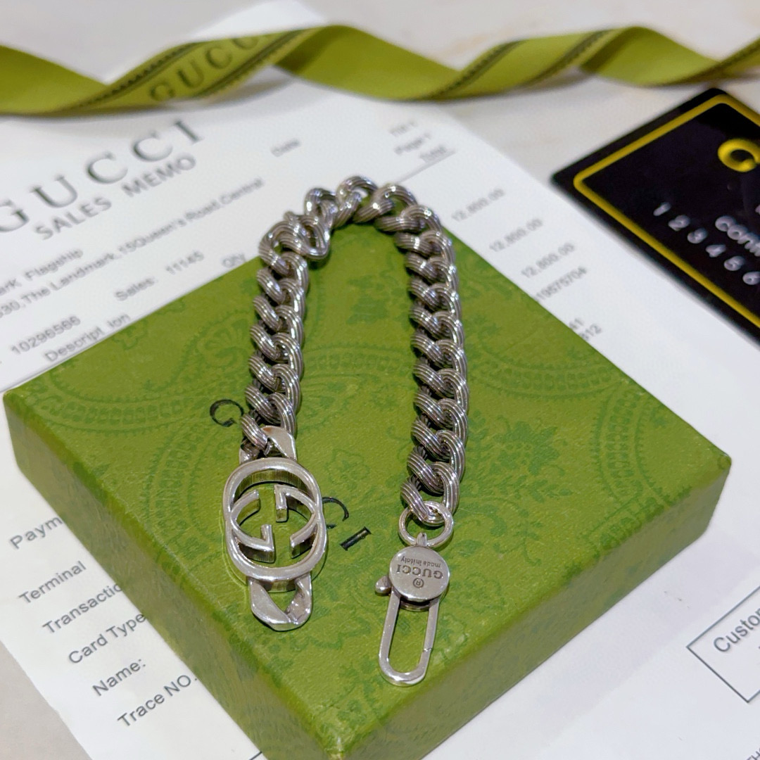 Gucci古驰手链 新品クラシックデザイン 男女兼用