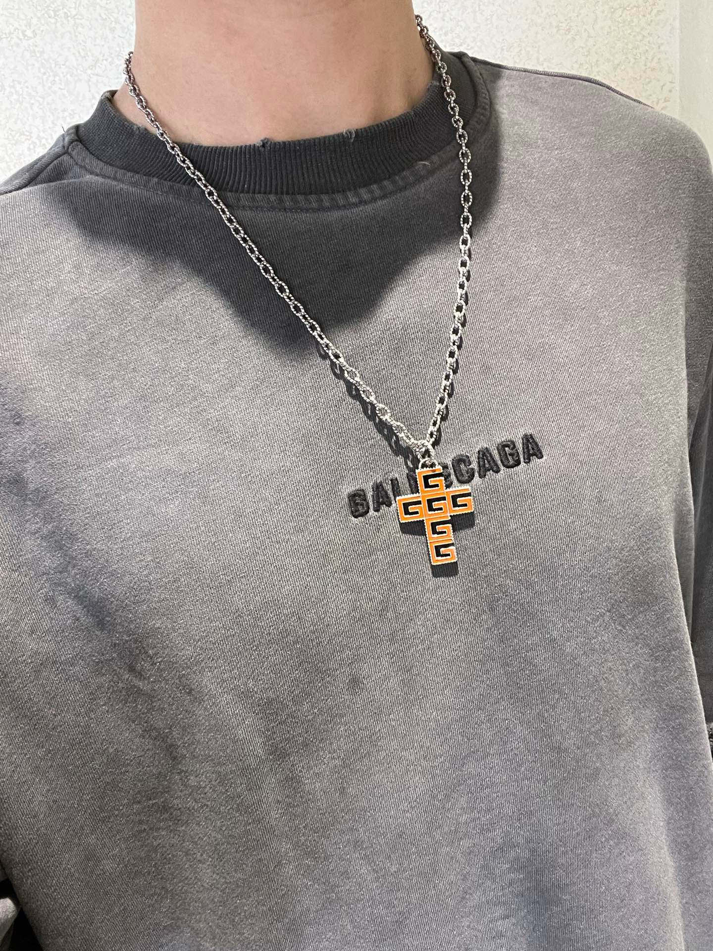 Gucci古驰アンカー森林シリーズダブルGネックレス