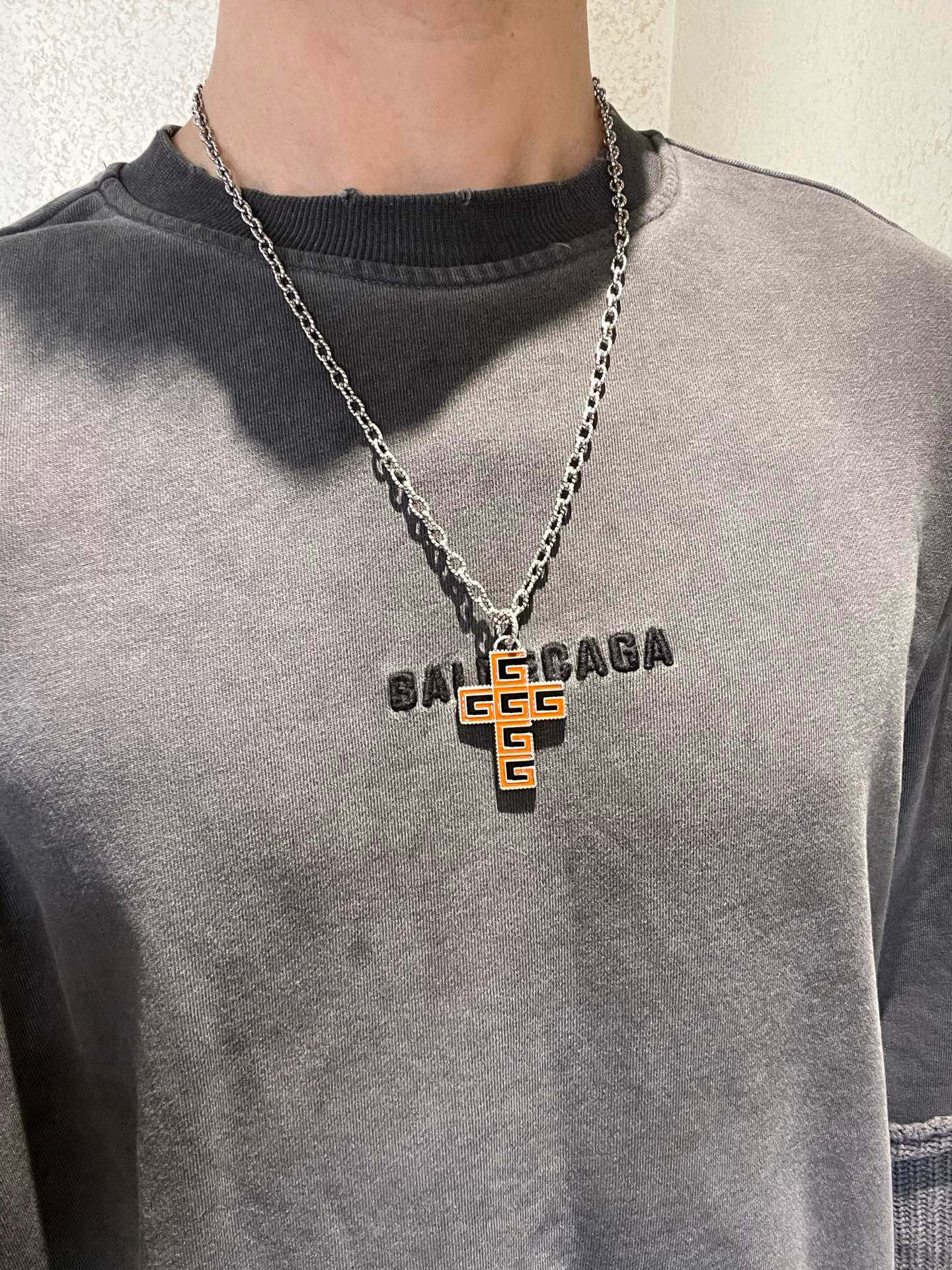 Gucci古驰アンカー森林シリーズダブルGネックレス