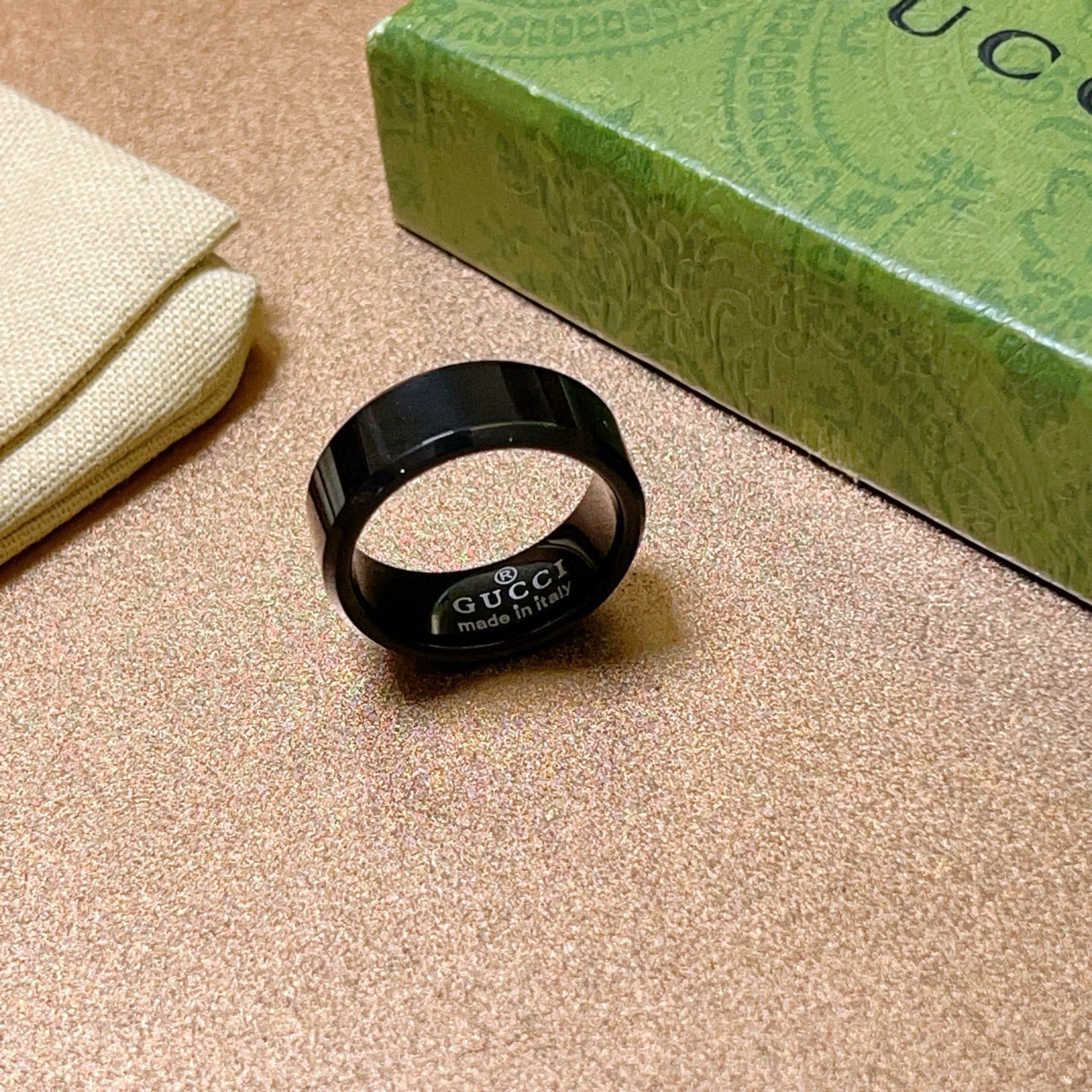 “New Gucci Rings: Anger Forest Star Design, G-Manufacturing, Manual Processing, Flash Layouts, Hot Sales” - 图片 5