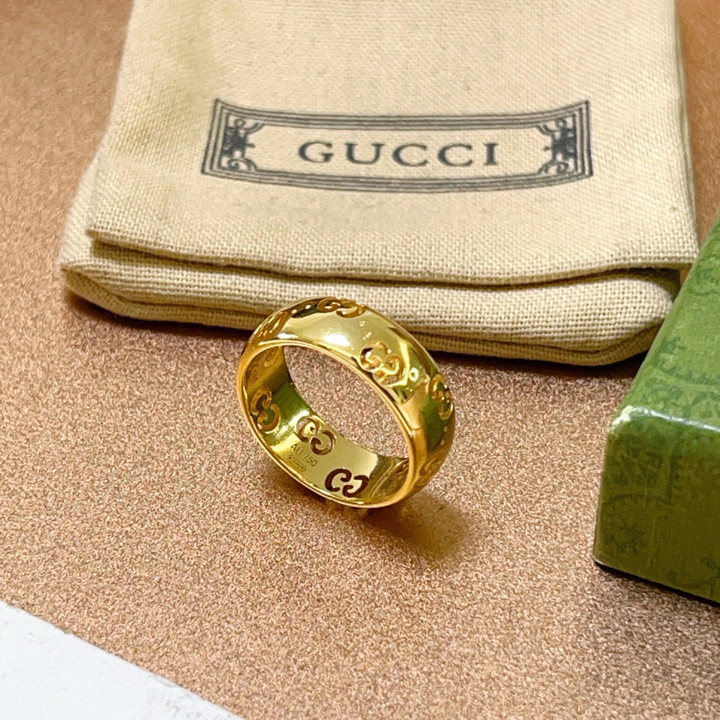 “Latest Gucci Gourcier Rings: Gold-Sensitive G-Manufacturing and Manual Processing Details” - 图片 4
