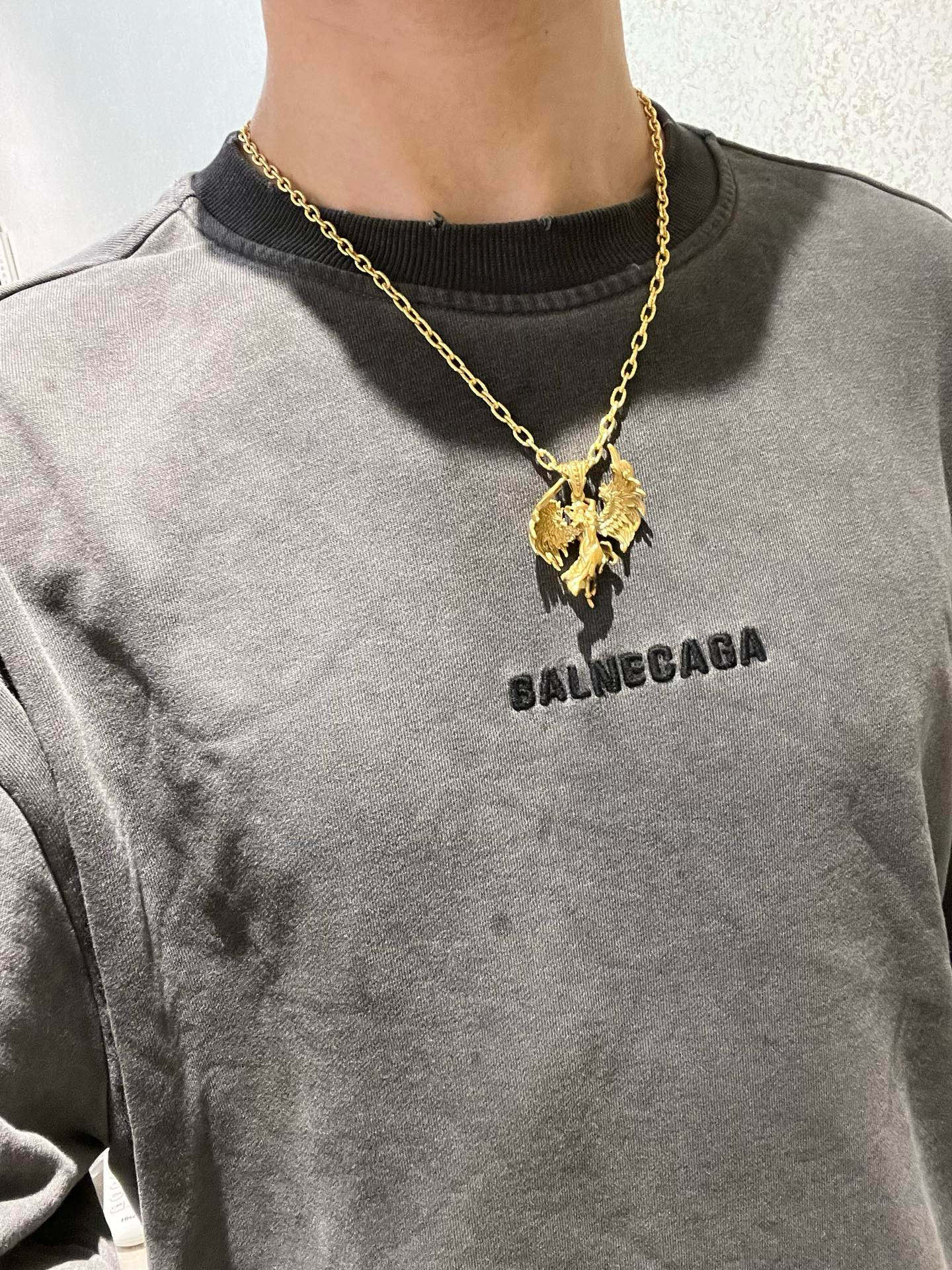 Gucci 不爆不发 抖音带货 首选 𝐆𝐮𝐜𝐜𝐢古驰项链最新款链条档次更高 Anger Forest系列双g古驰女神新品艺术风格 项链