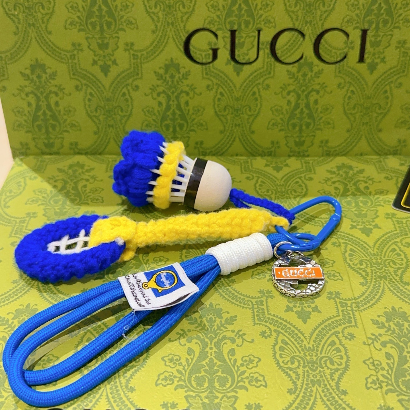 NO:583420,Batch of new product releases Gucci keychains Gucci bag buckles The latest bag charms are of higher quality Stars have the same style Anger Forest series Double G classic models co-branded design concept keychain series The details are distressed and not available in the market Glossy version This one has been out The best-selling model in Gucci Very good match with trendy backpacks, jewelry boutiques, gucci, backpacks, keychain19860909批新品发布 古驰钥匙扣 古驰包包扣 最新款包包挂饰档次更高明星同款Anger Forest系列双G经典款联名设计理念钥匙扣系列 细节对版做旧处理 非市面亮面版型 这款一直在出 古驰里面热卖款 非常好搭配潮流背包,饰品精品,gucci,backpacks,keychain,Jewelry