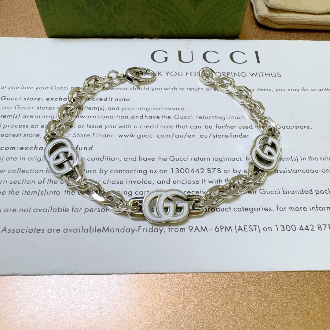 Gucci 2026最新出炉土豪版手链 认准细节链身闪沙效果