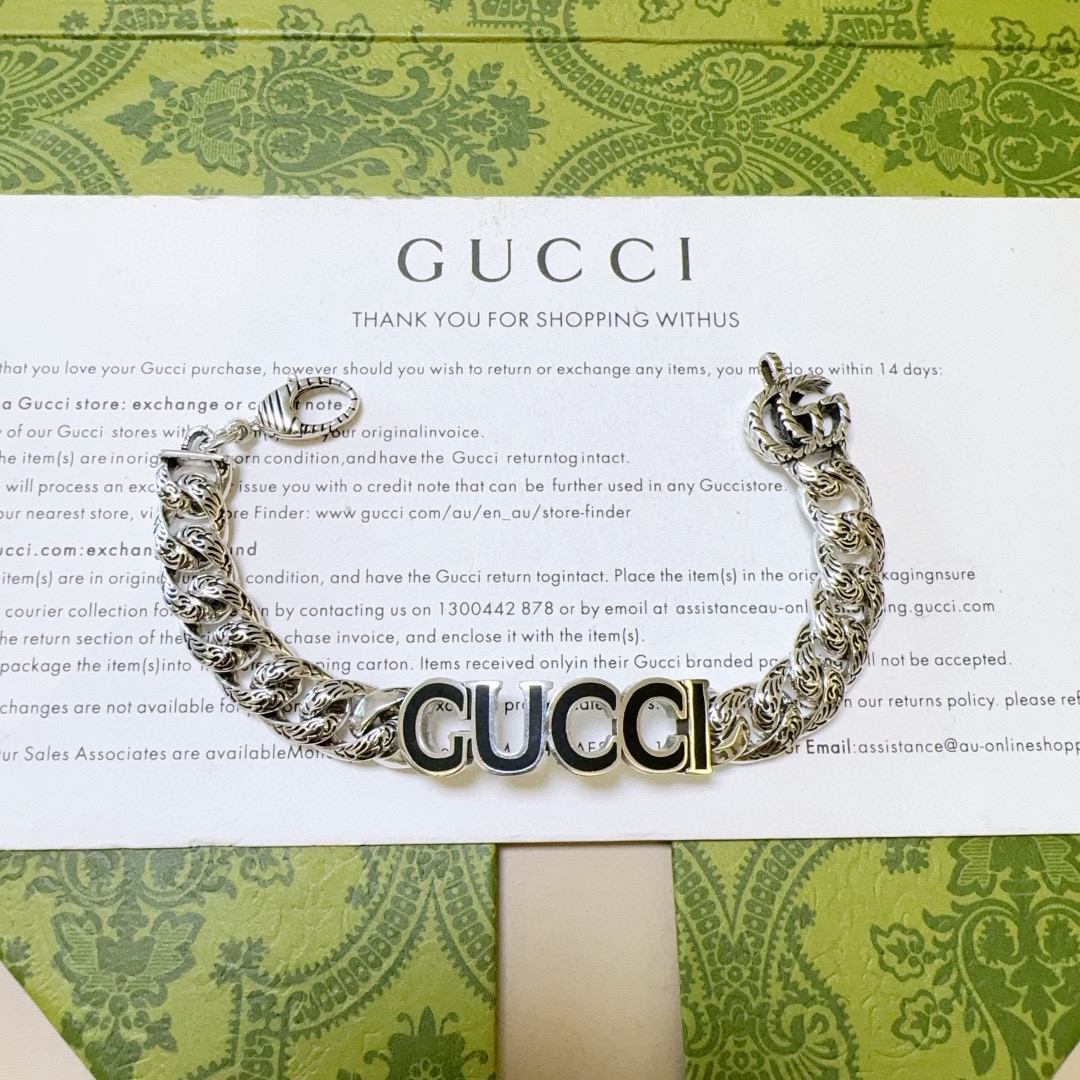 Gucci 最新出炉奢华古驰手链 高端品牌定制