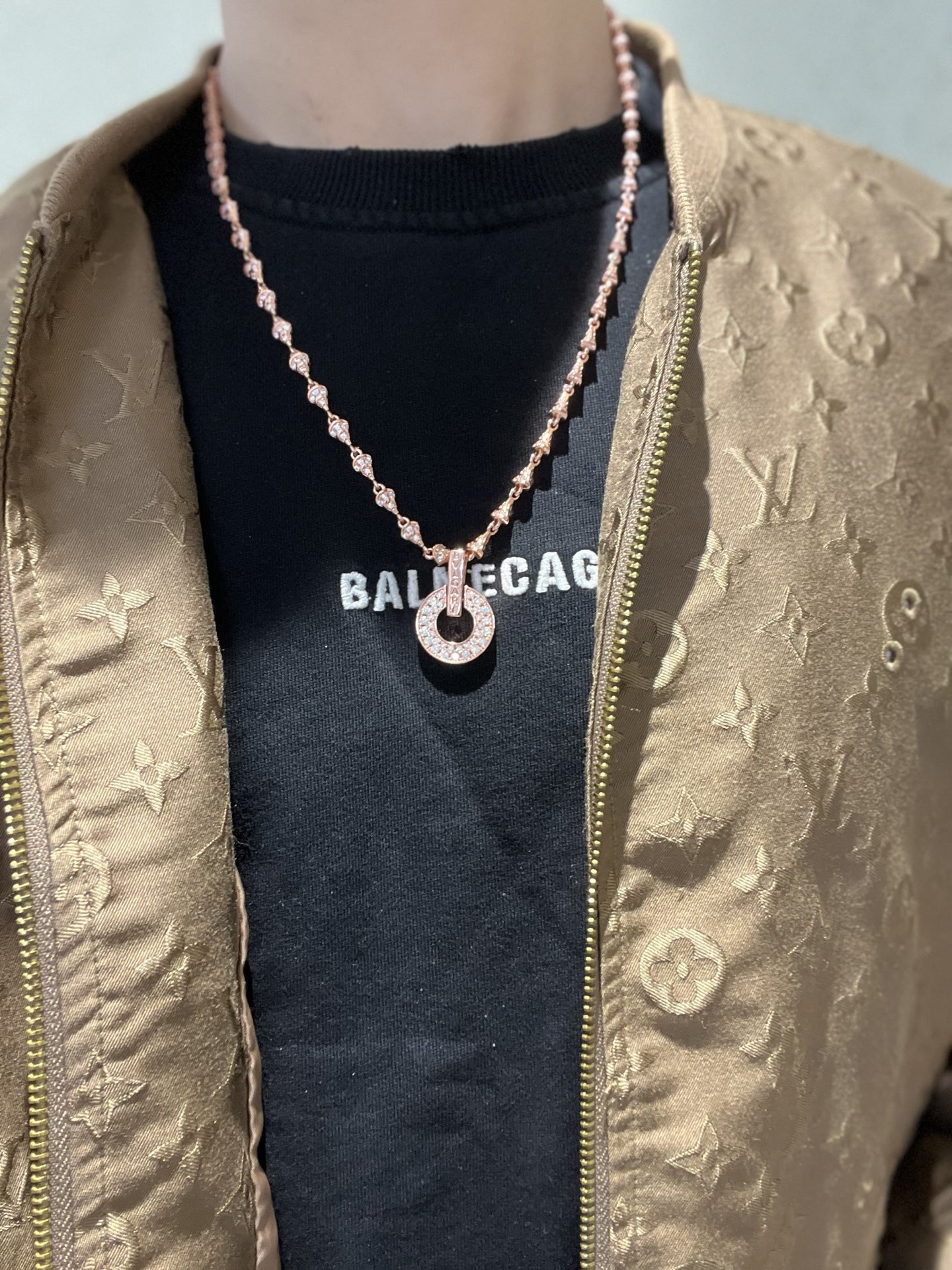 Bvlgari 宝格丽项链V金材质 BVLGARI宝格丽 DIVAS‘ DREAM 系列 品相完美