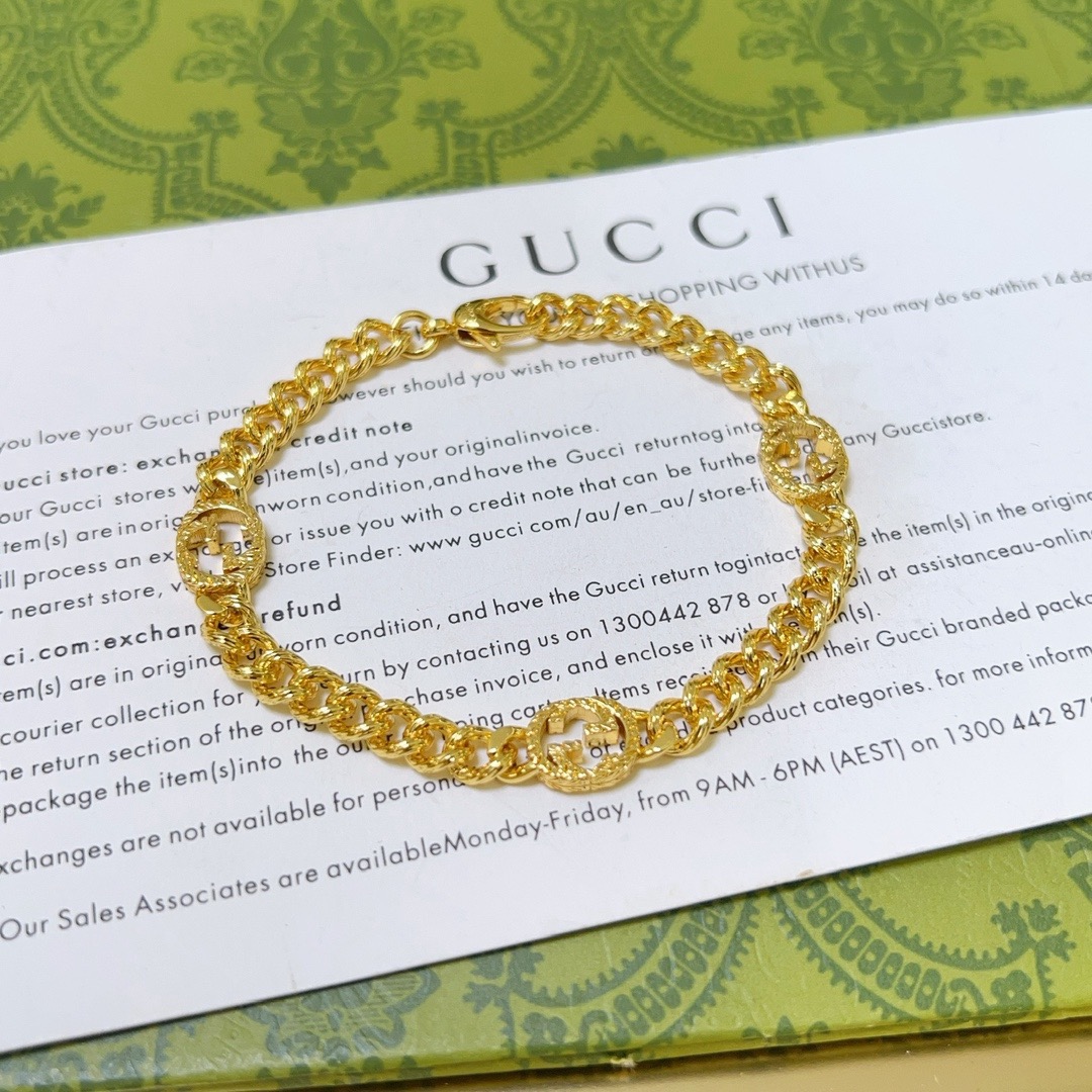 Gucci 古驰推荐款2026最新古驰手链出炉