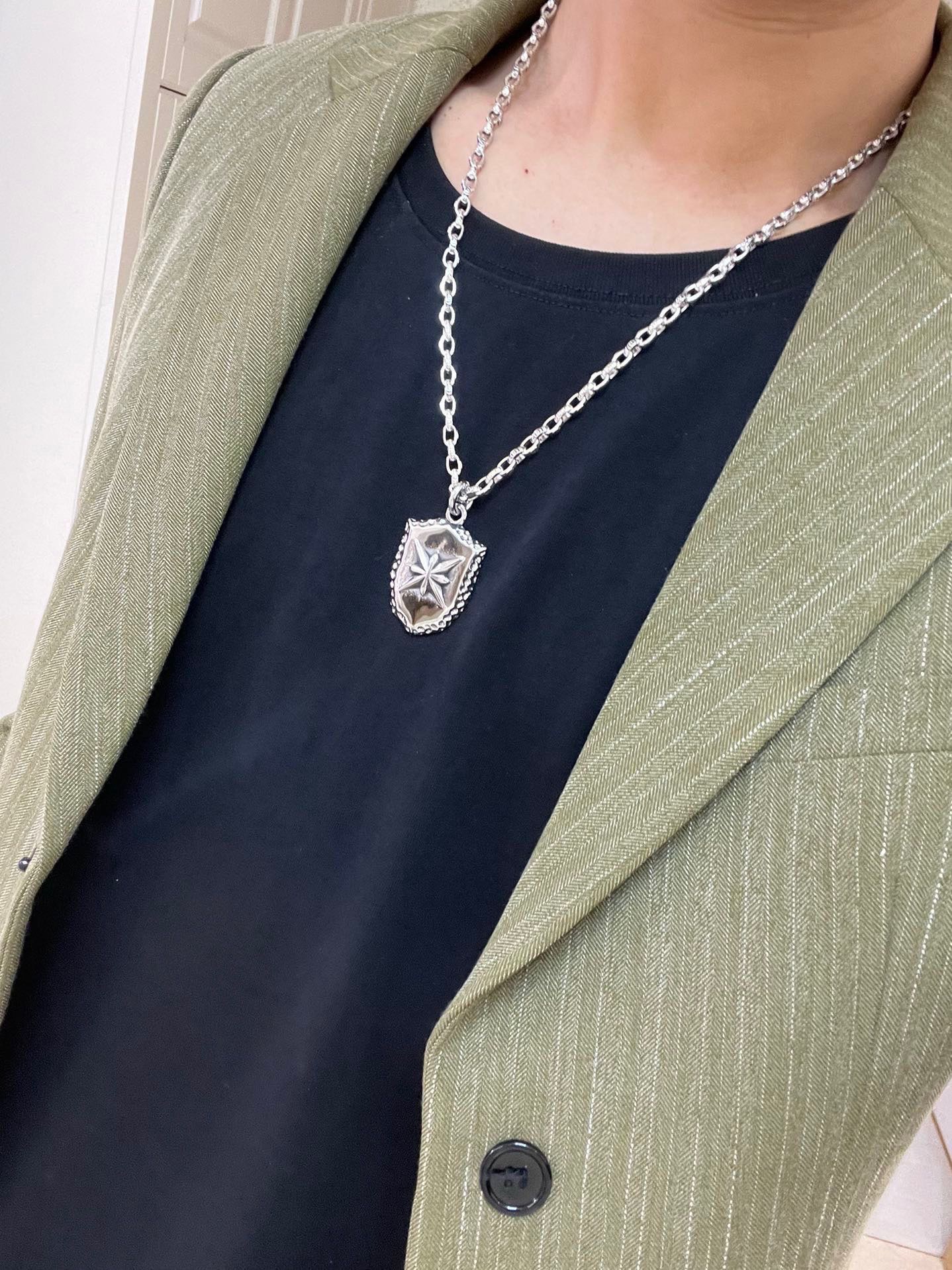 。太帅啦。 𝐆𝐮𝐜𝐜𝐢古驰项链2026最新款链条档次更高明星同款经典款Anger Forest系列双G古