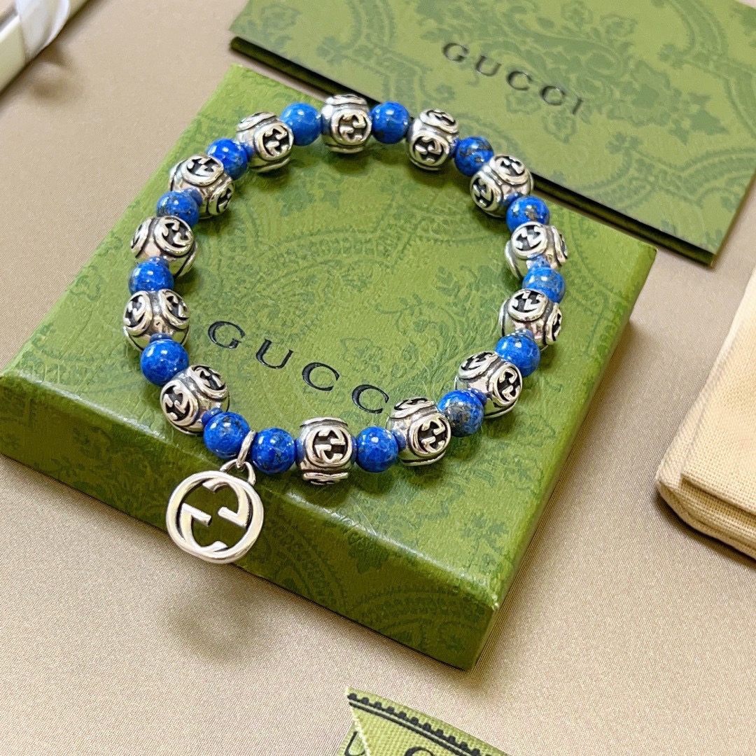 NO:678210,Batch Gucci Bracelet Counter Seiko Version Natural Lapis Lazuli Gucci Bracelet Lapis Lazuli Thai Silver Gucci Bracelet Star Same Style for Men and Women Retro Old Style Original Re-engraved Handmade ~ Genuine Open Mold Trendy Fashion Must-Have Can Be Weared by Men and Women Same Style for Couples Rock Punk Thai Silver Style Retro Elements Trendy and Versatile I Like to Place an Order Remarks on Wrist Circumference, Boutique Jewelry, Gucci, Gucci, Bracelet19860909批 古驰手链专柜精工版本天然青金石古驰手链 青金石泰银Gucci手链 明星同款男女款 复古做旧风 原版复刻 纯手工打造 ～正品开模潮流时尚必备 男女均可佩戴 情侣款同款 摇滚朋克泰银风格 复古元素 潮流百搭 超级喜欢下单备注手腕周长,饰品精品,gucci,gucci,bracelet,Jewelry