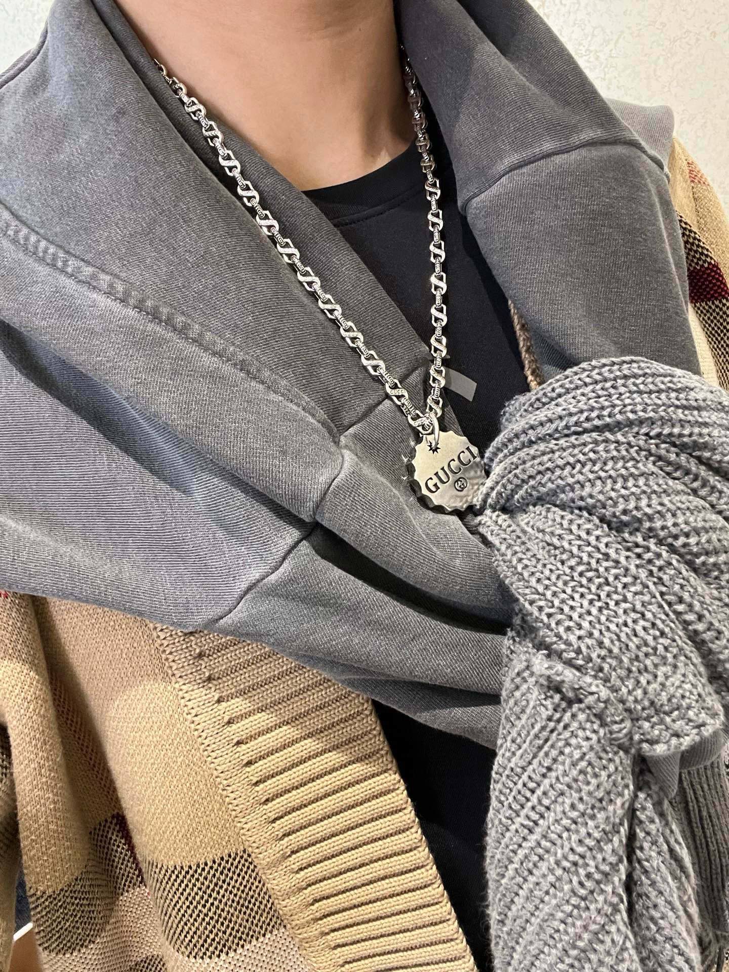 Gucci 不爆不发 小红书推荐 首选 𝐆𝐮𝐜𝐜𝐢古驰项链最新款链条档次更高 Anger Forest系列设计 古驰项链