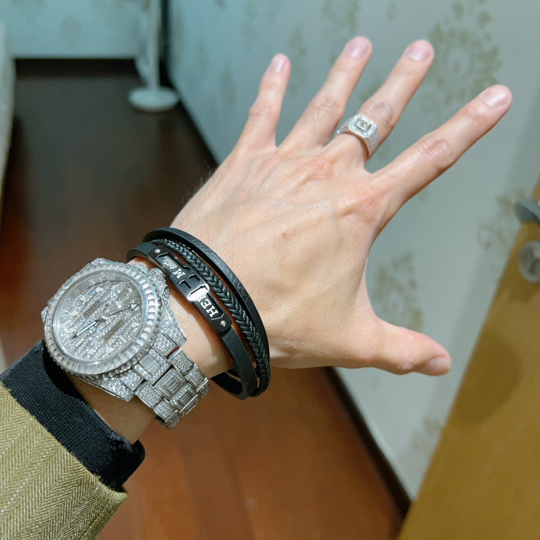 Hermès Classic H Series Leather Cord Bracelet - Comprehensive 6