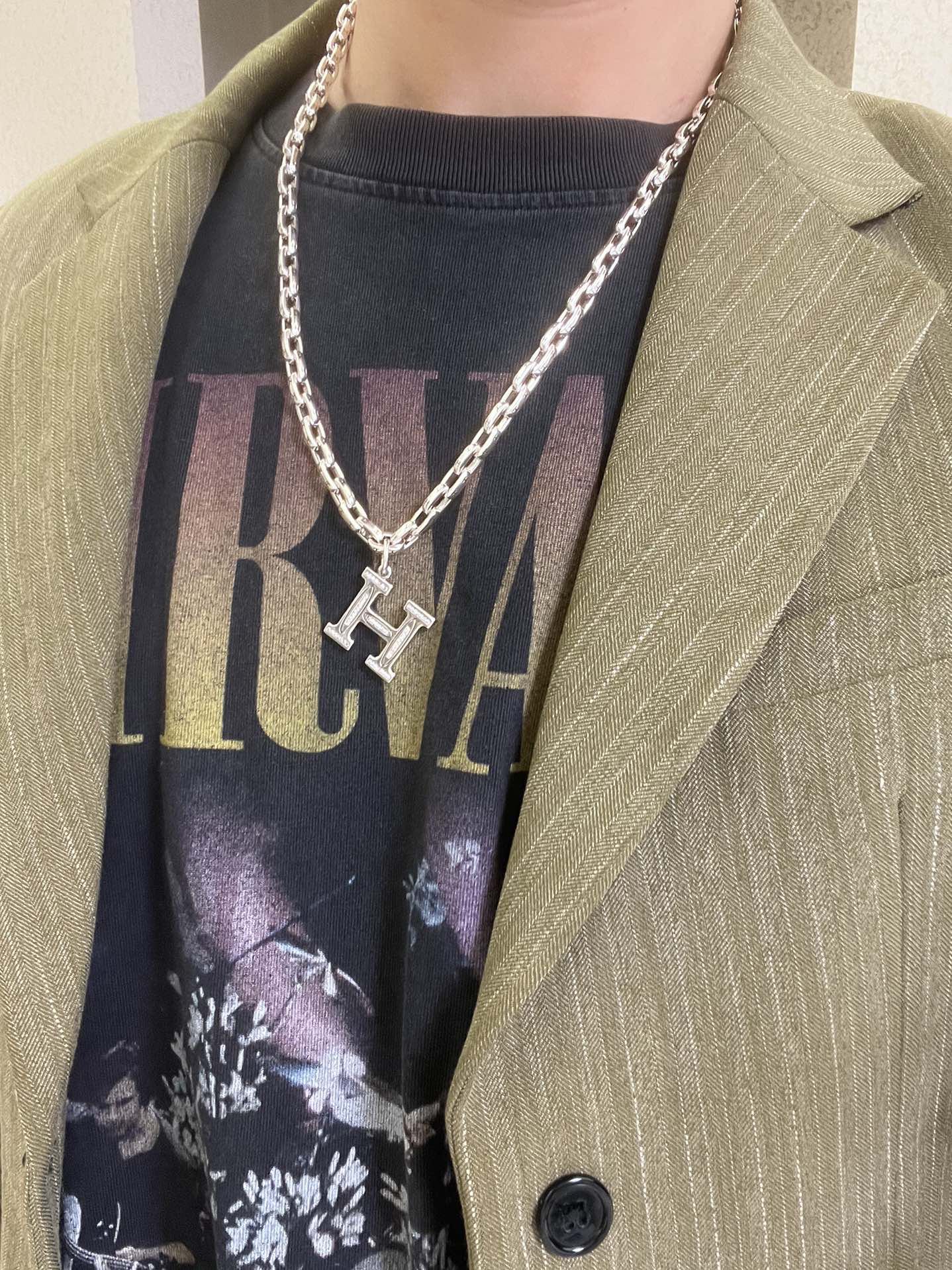 Hermès Chaine d'Ancre Collection Link Necklace - Comprehensive 9