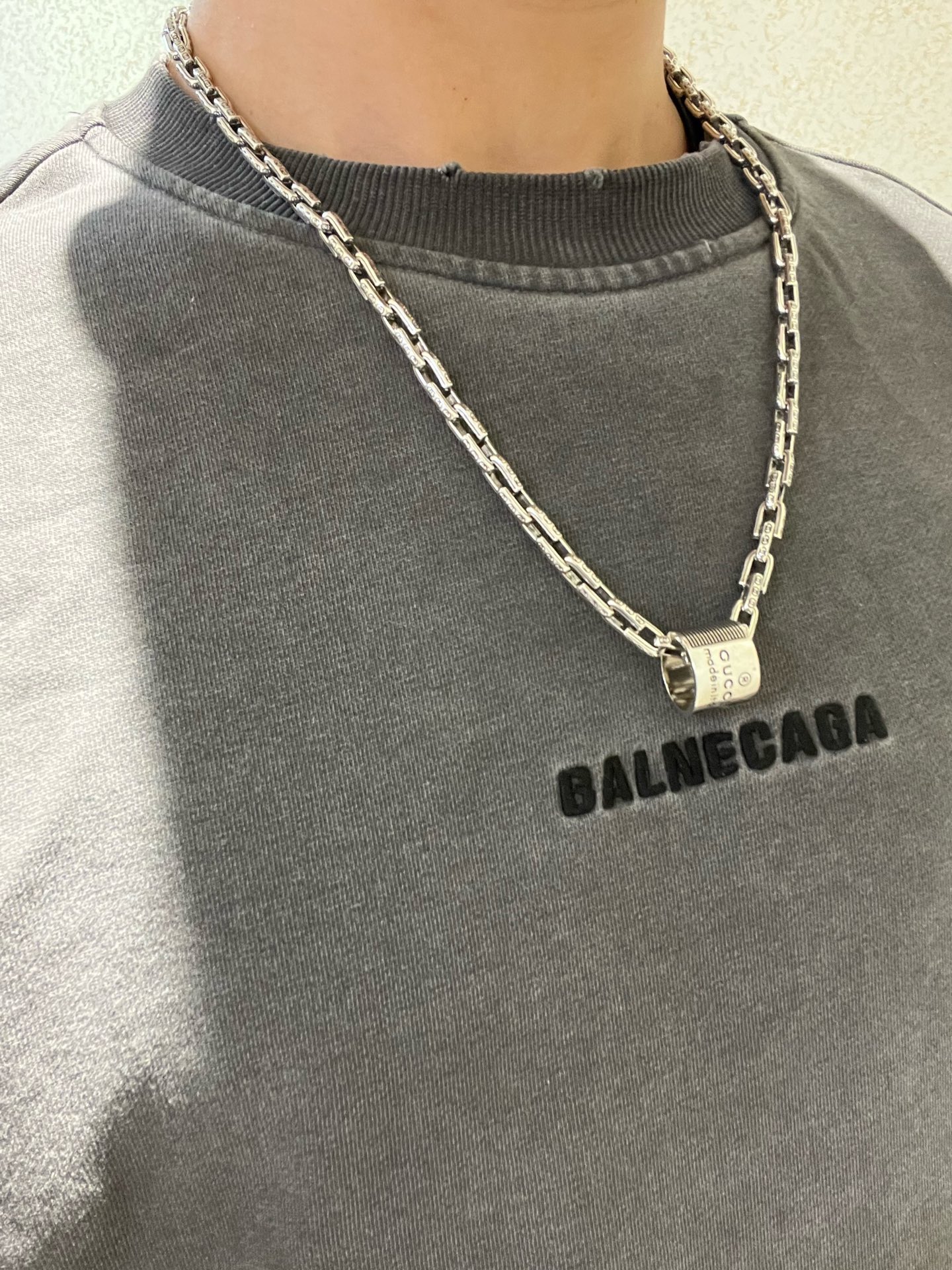 。太帅啦。 𝐆𝐮𝐜𝐜𝐢古驰项链2026最新款链条档次更高明星同款经典款Anger Forest系列双G古