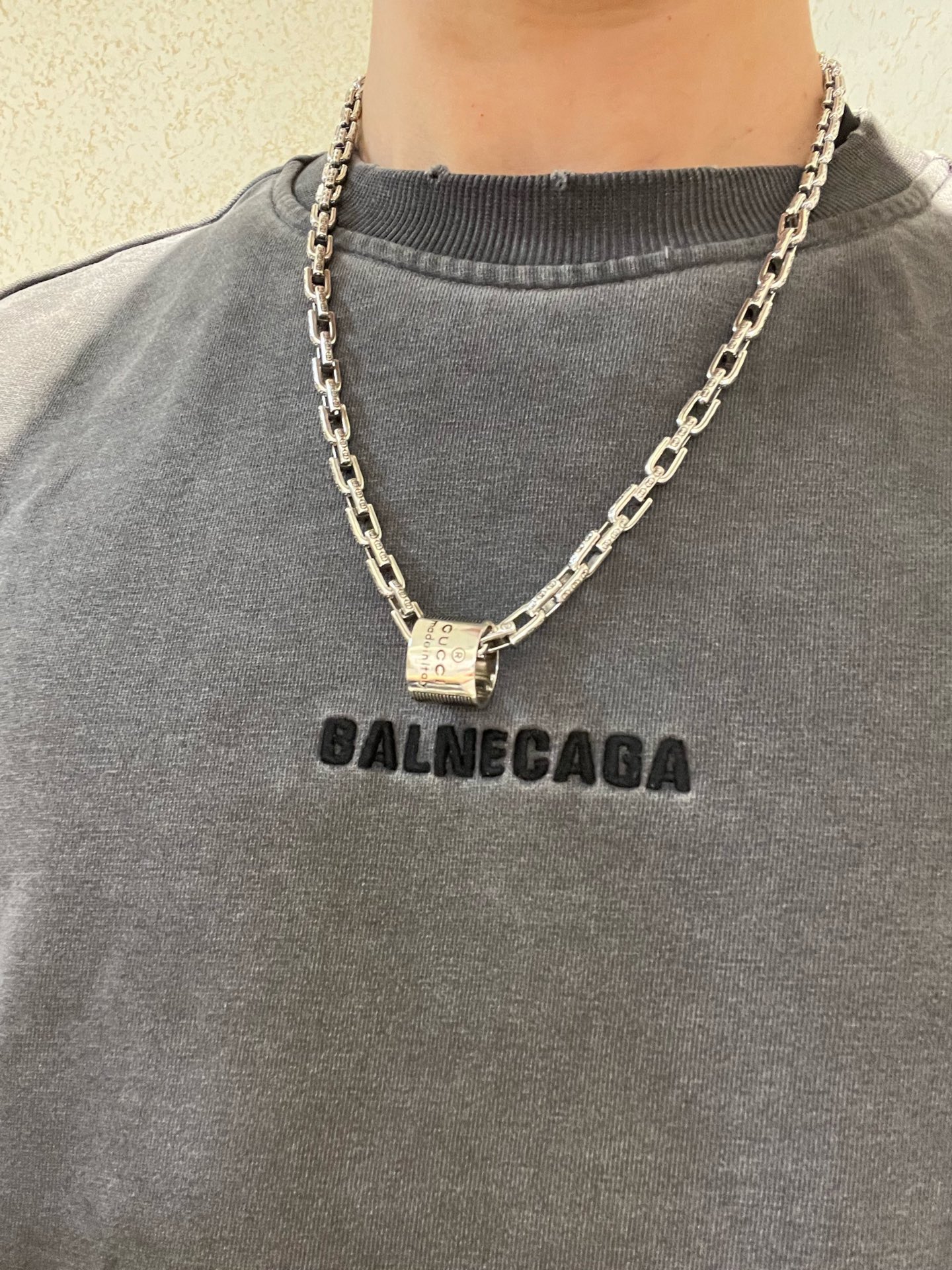 。太帅啦。 𝐆𝐮𝐜𝐜𝐢古驰项链2026最新款链条档次更高明星同款经典款Anger Forest系列双G古