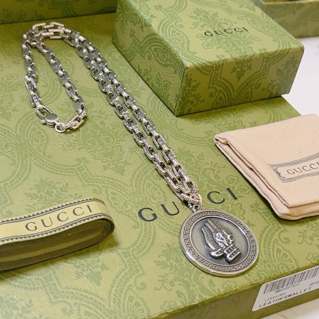 古驰 Gucci 高定典藏高定典雅奢华珠宝首饰项链手链戒指 #39367BE5 4