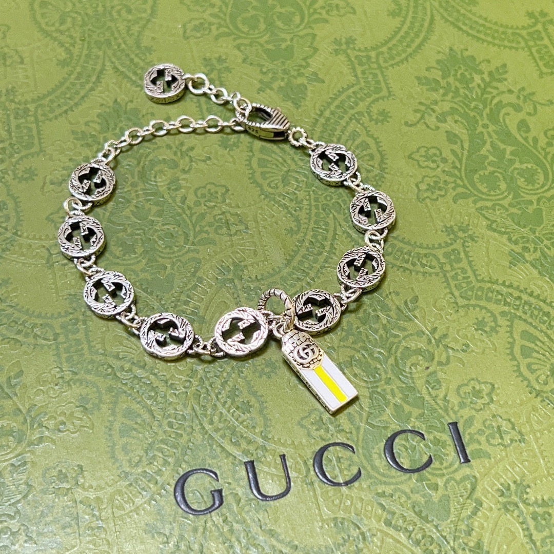 古驰 Gucci 高定典藏高定典雅奢华珠宝首饰项链手链戒指 #E20EC6A2 2