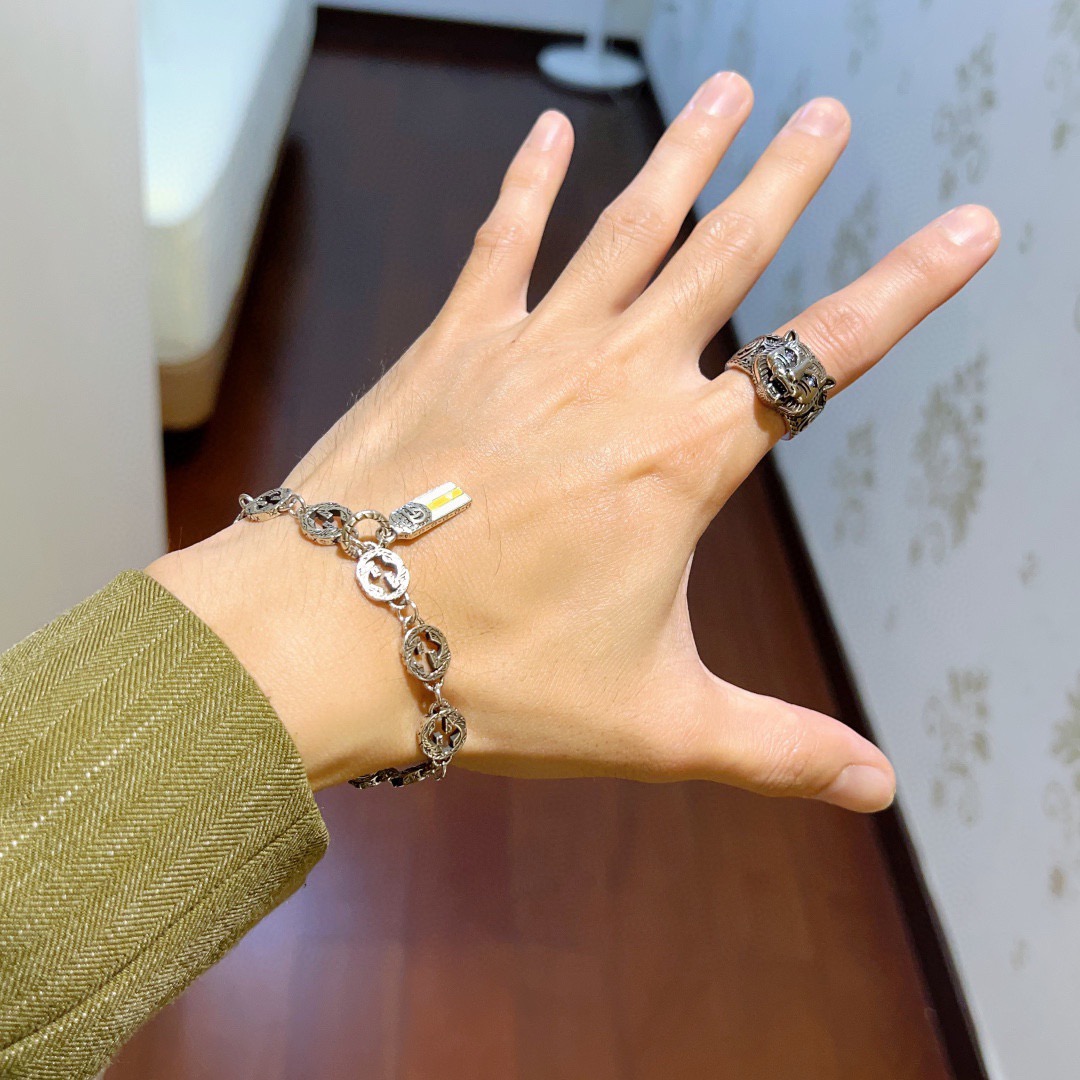 古驰 Gucci 高定典藏高定典雅奢华珠宝首饰项链手链戒指 #E20EC6A2 6