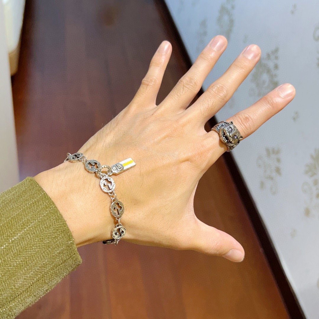 古驰 Gucci 高定典藏高定典雅奢华珠宝首饰项链手链戒指 #E20EC6A2 9
