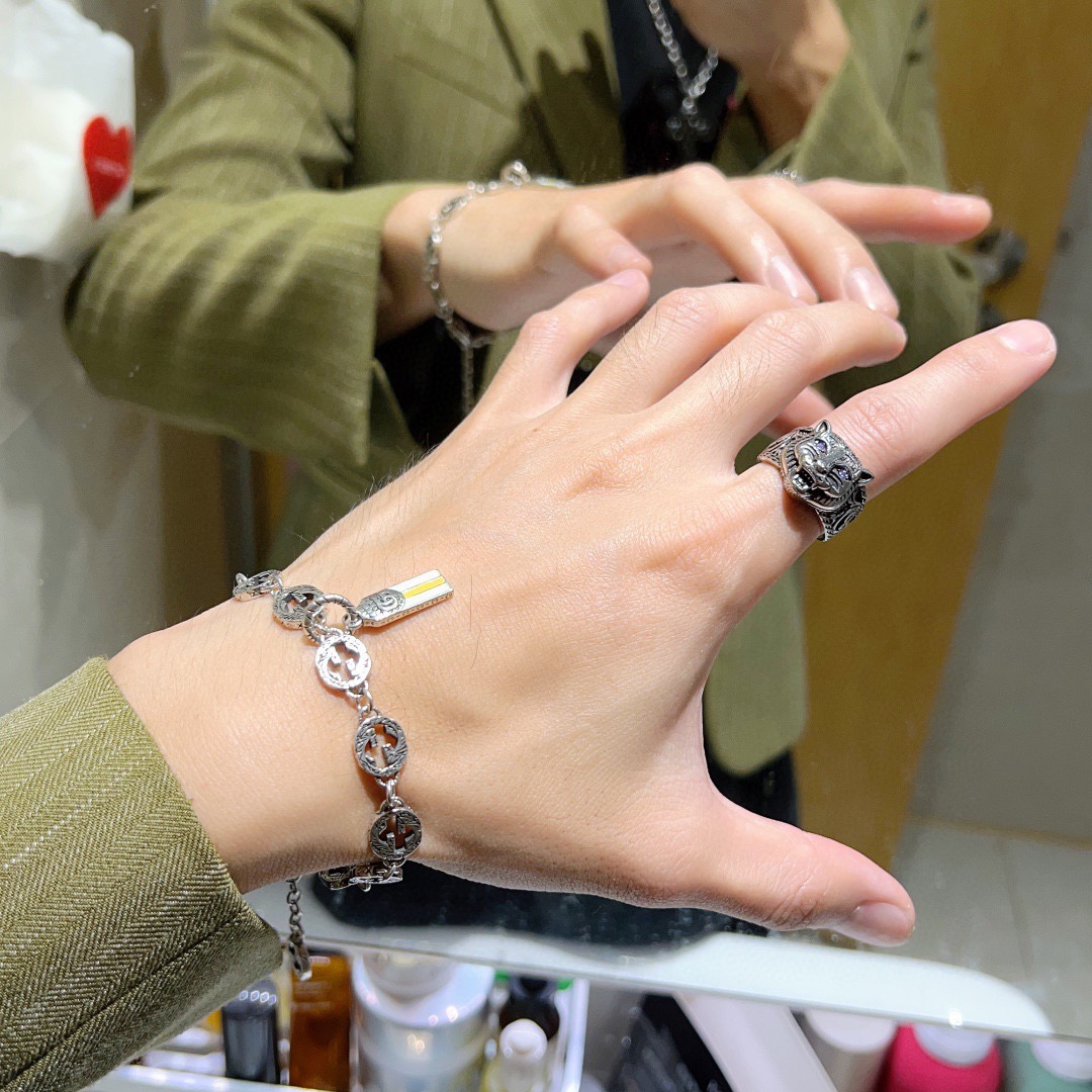 古驰 Gucci 高定典藏高定典雅奢华珠宝首饰项链手链戒指 #E20EC6A2 3