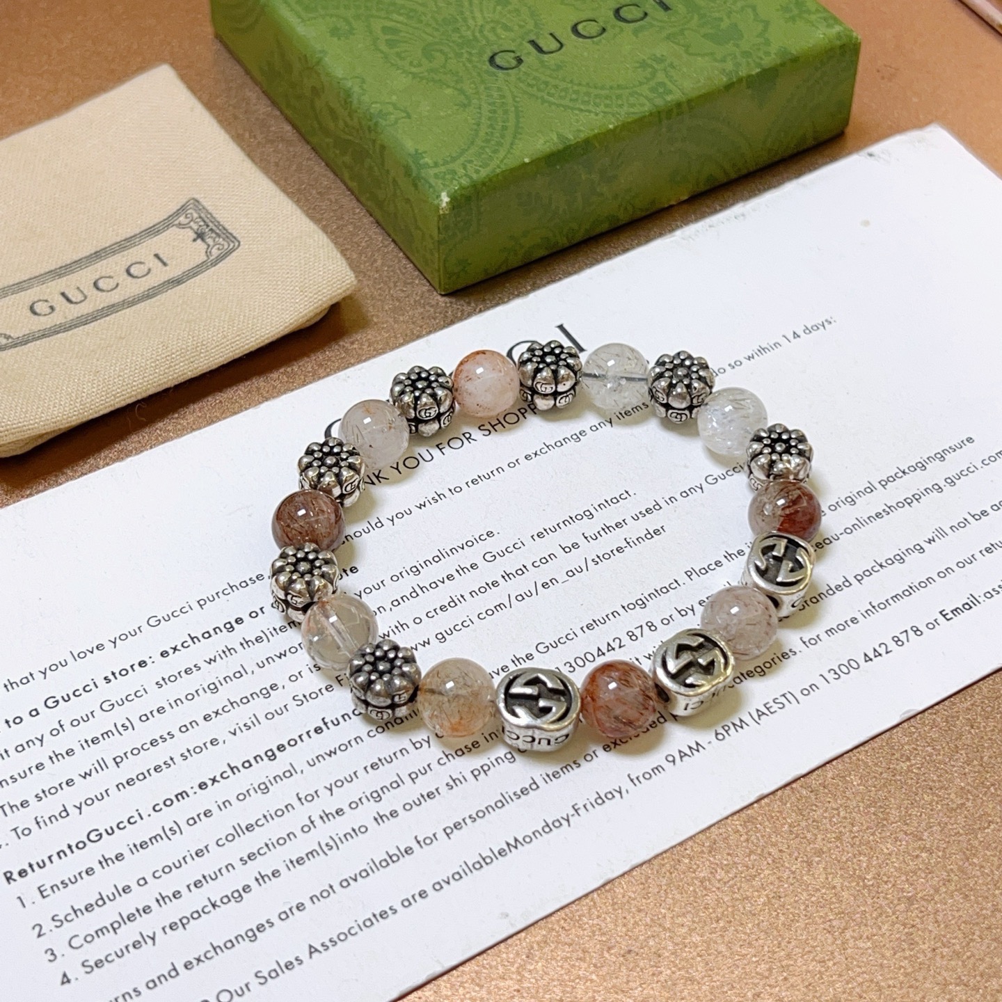 古驰 Gucci 高定典藏高定典雅奢华珠宝首饰项链手链戒指 #43C36FE5 8