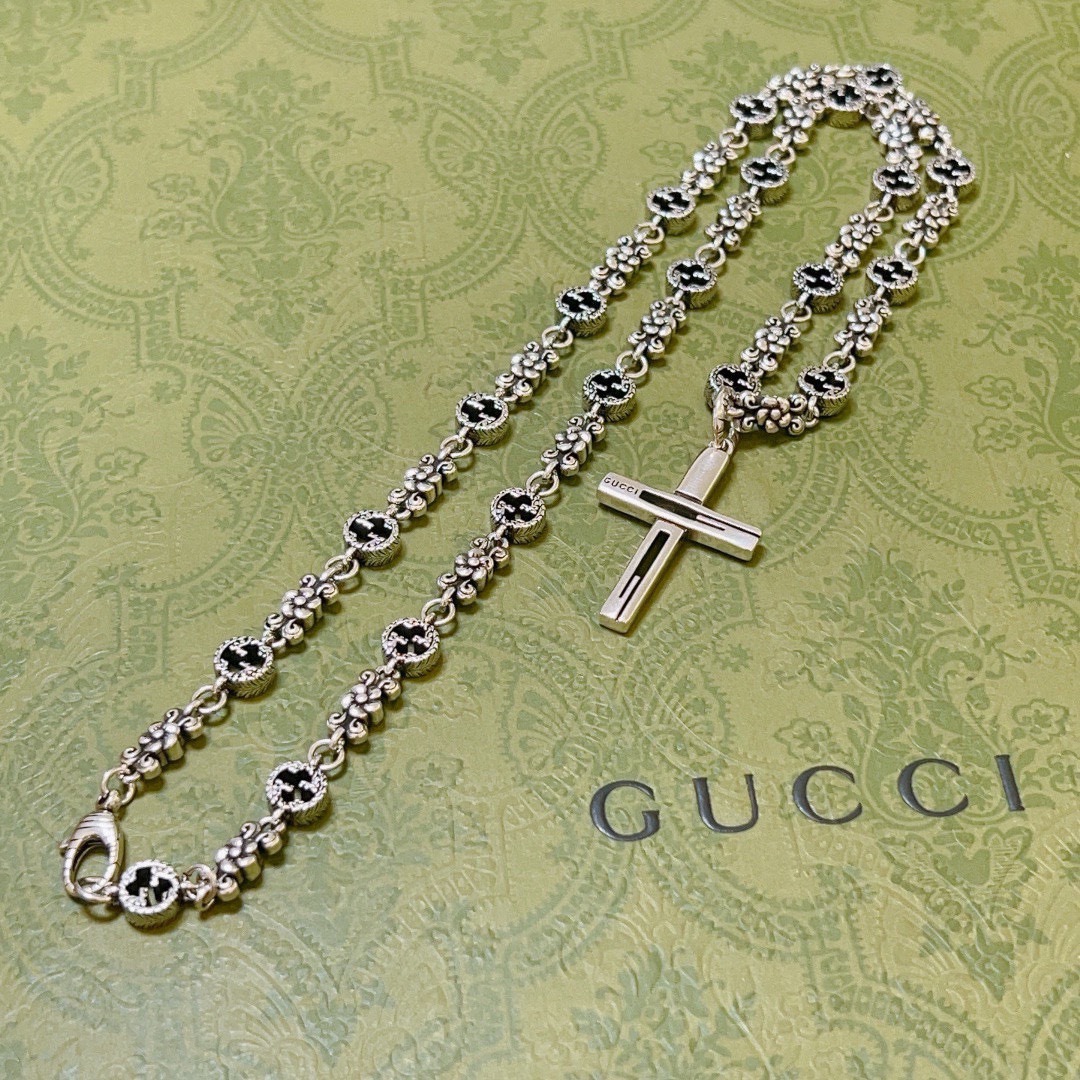 古驰 Gucci 高定典藏高定典雅奢华珠宝首饰项链手链戒指 #468BBA5C 3