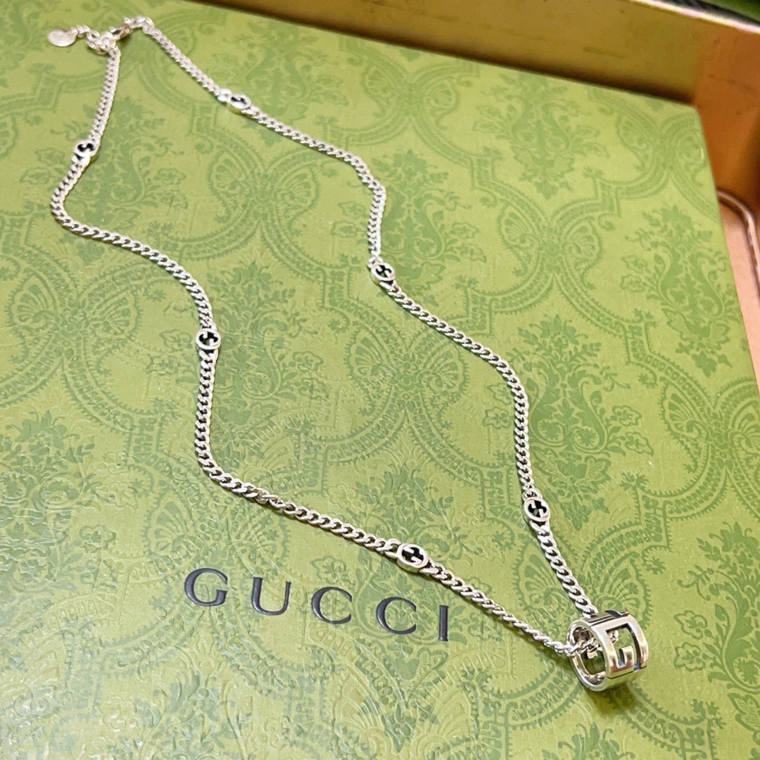 古驰 Gucci 高定典藏高定典雅奢华珠宝首饰项链手链戒指 #51E93FA4 2