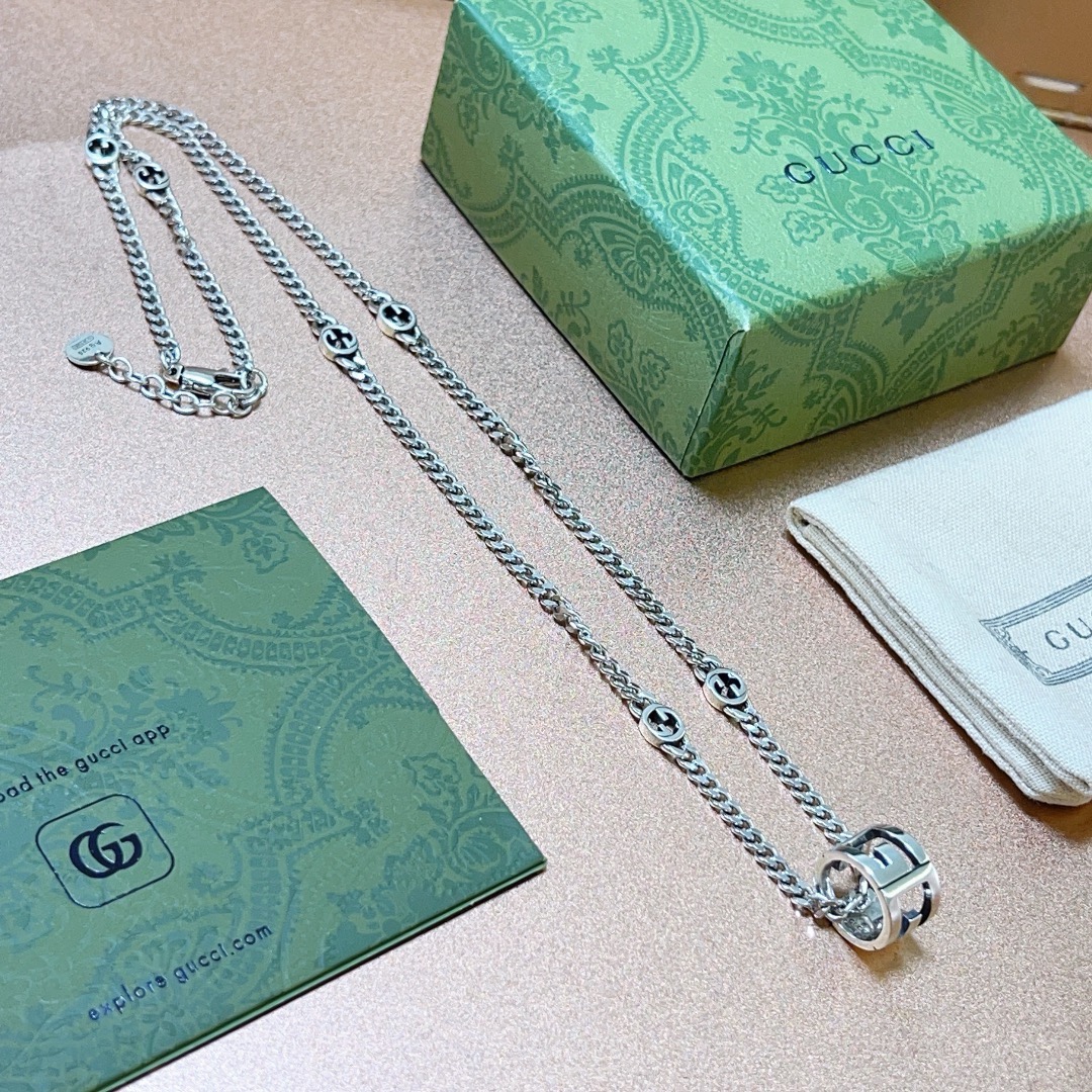 古驰 Gucci 高定典藏高定典雅奢华珠宝首饰项链手链戒指 #51E93FA4 6