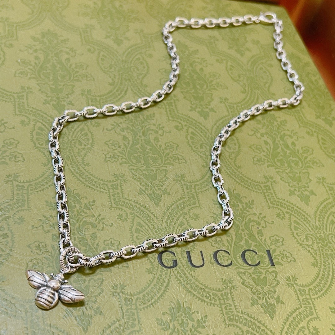古驰 Gucci 高定典藏高定典雅奢华珠宝首饰项链手链戒指 #6176D037 4