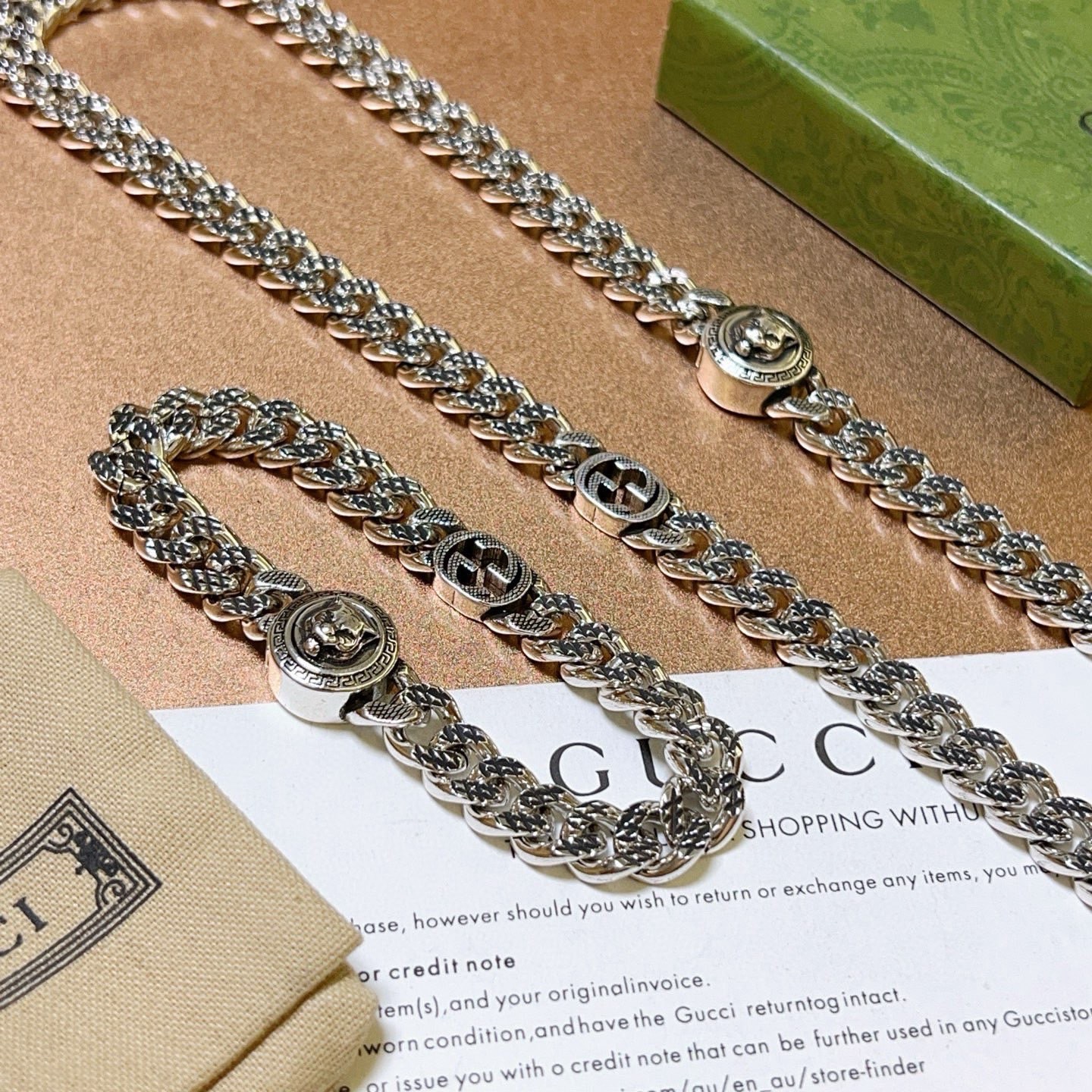 Gucci Haute Couture Haute Couture Fine Jewelry Necklace Bracelet Ring 9
