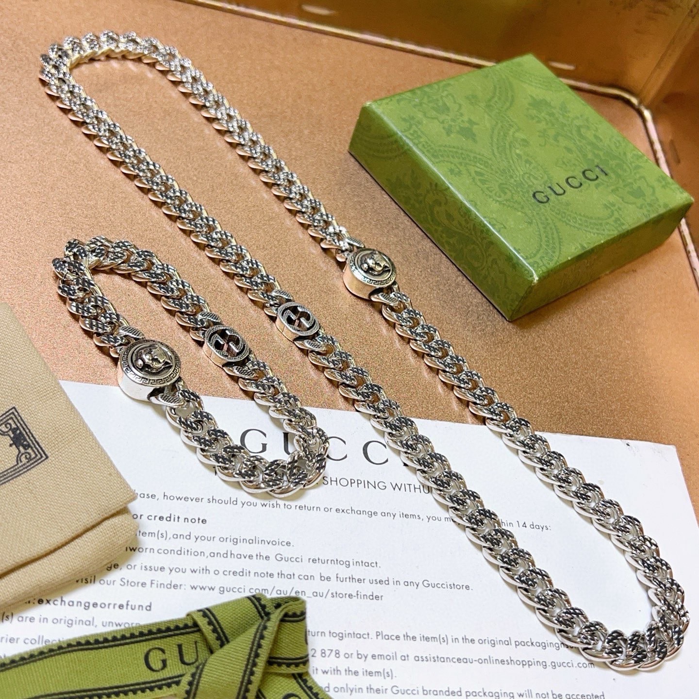 Gucci Haute Couture Haute Couture Fine Jewelry Necklace Bracelet Ring 4
