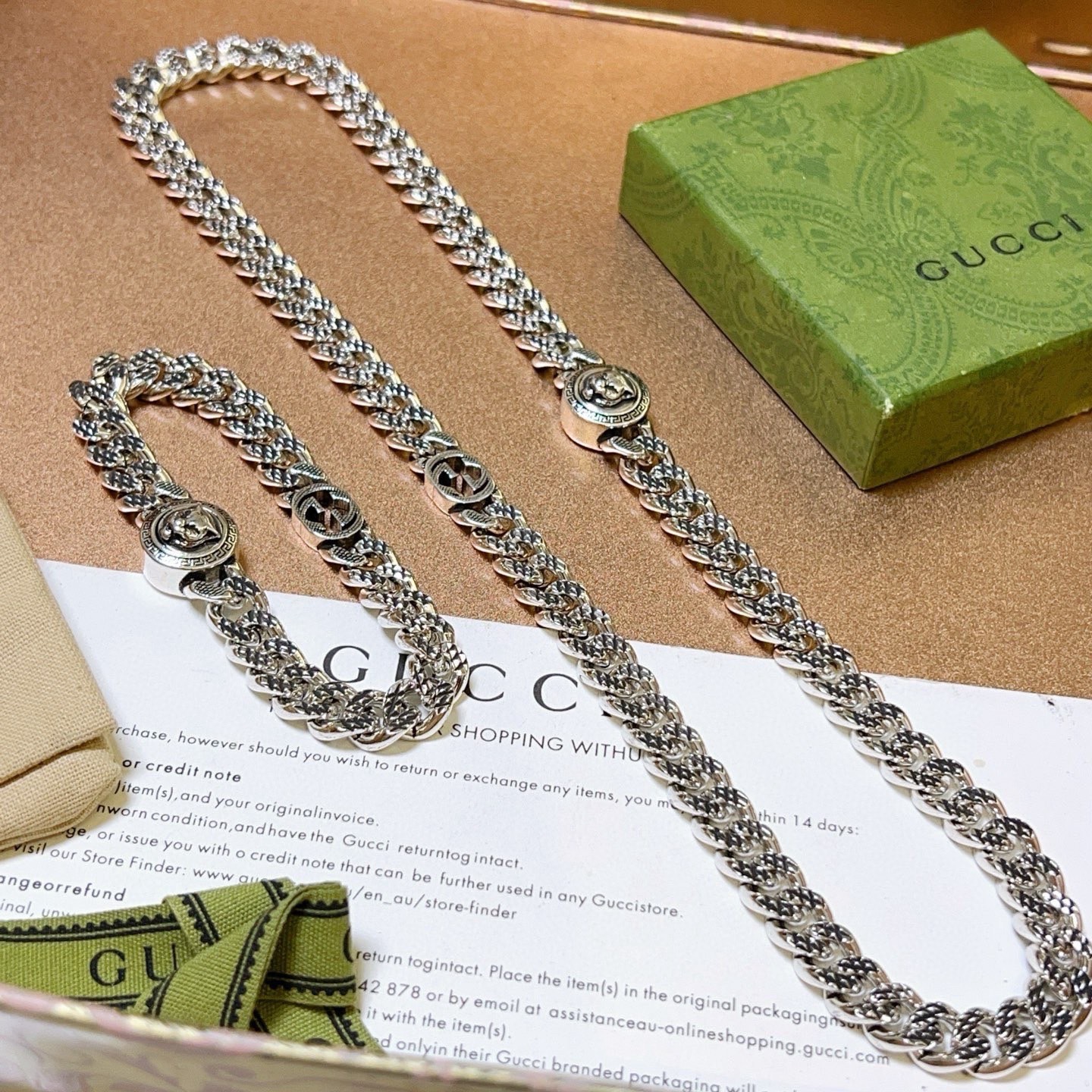 Gucci Haute Couture Haute Couture Fine Jewelry Necklace Bracelet Ring 7