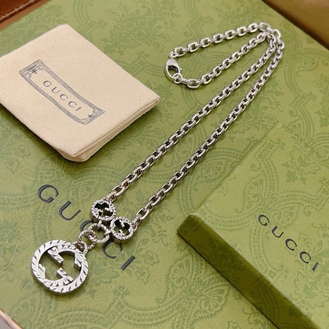 古驰 Gucci 高定典藏高定典雅奢华珠宝首饰项链手链戒指 #97EF9AAD 5