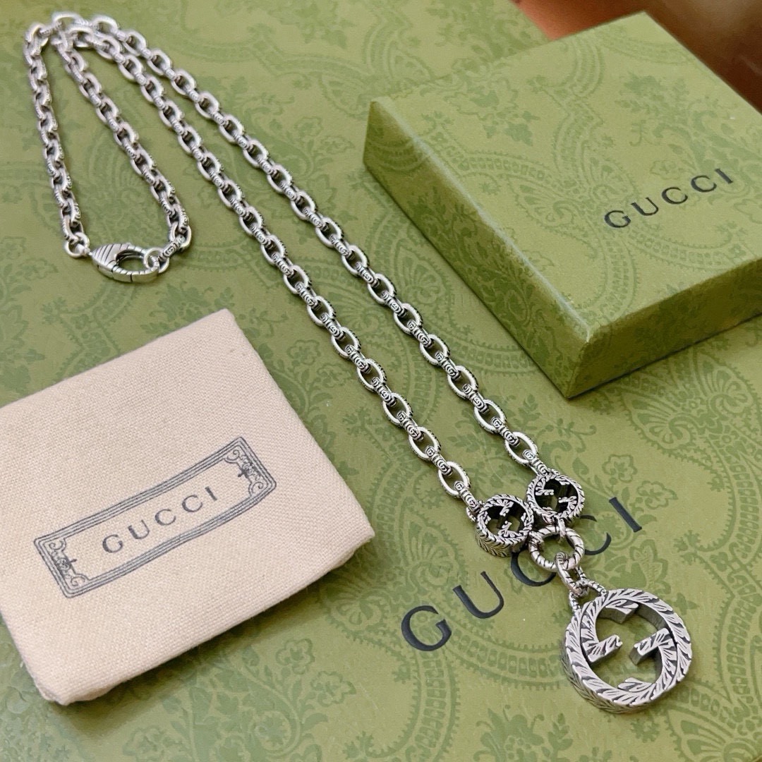 古驰 Gucci 高定典藏高定典雅奢华珠宝首饰项链手链戒指 #97EF9AAD 3