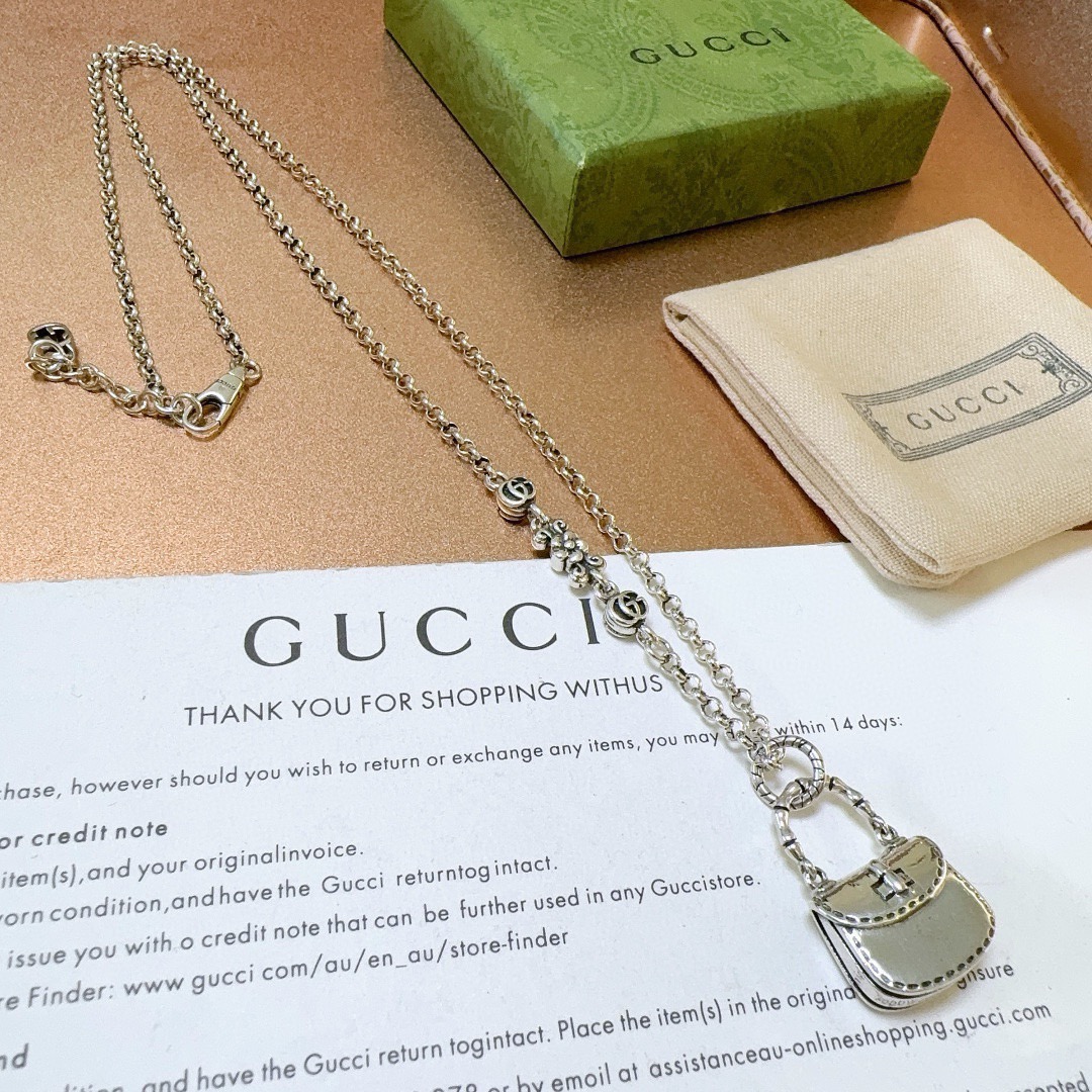 古驰 Gucci 高定典藏高定典雅奢华珠宝首饰项链手链戒指 #8445C698 4
