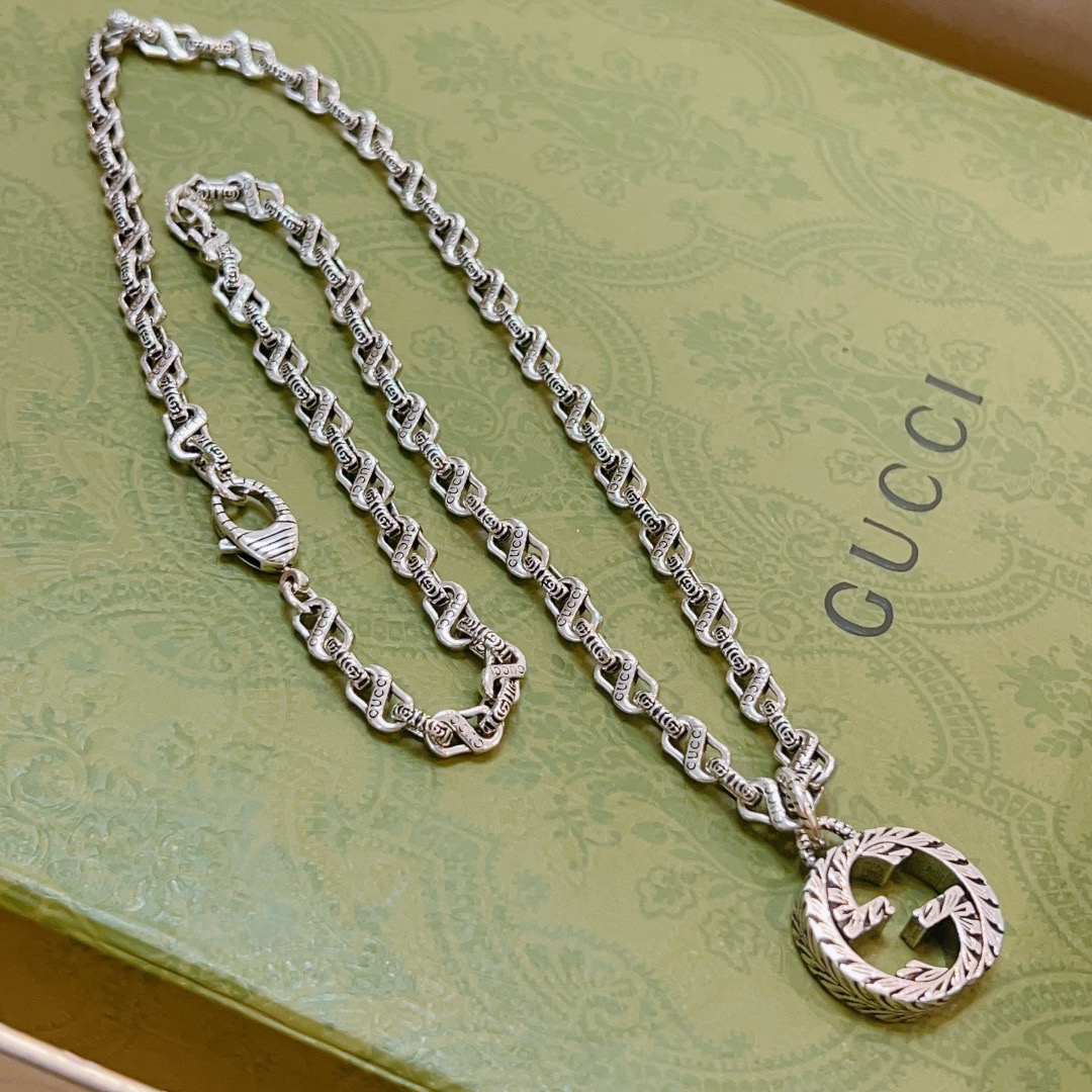 古驰 Gucci 高定典藏高定典雅奢华珠宝首饰项链手链戒指 #B7726B25 7