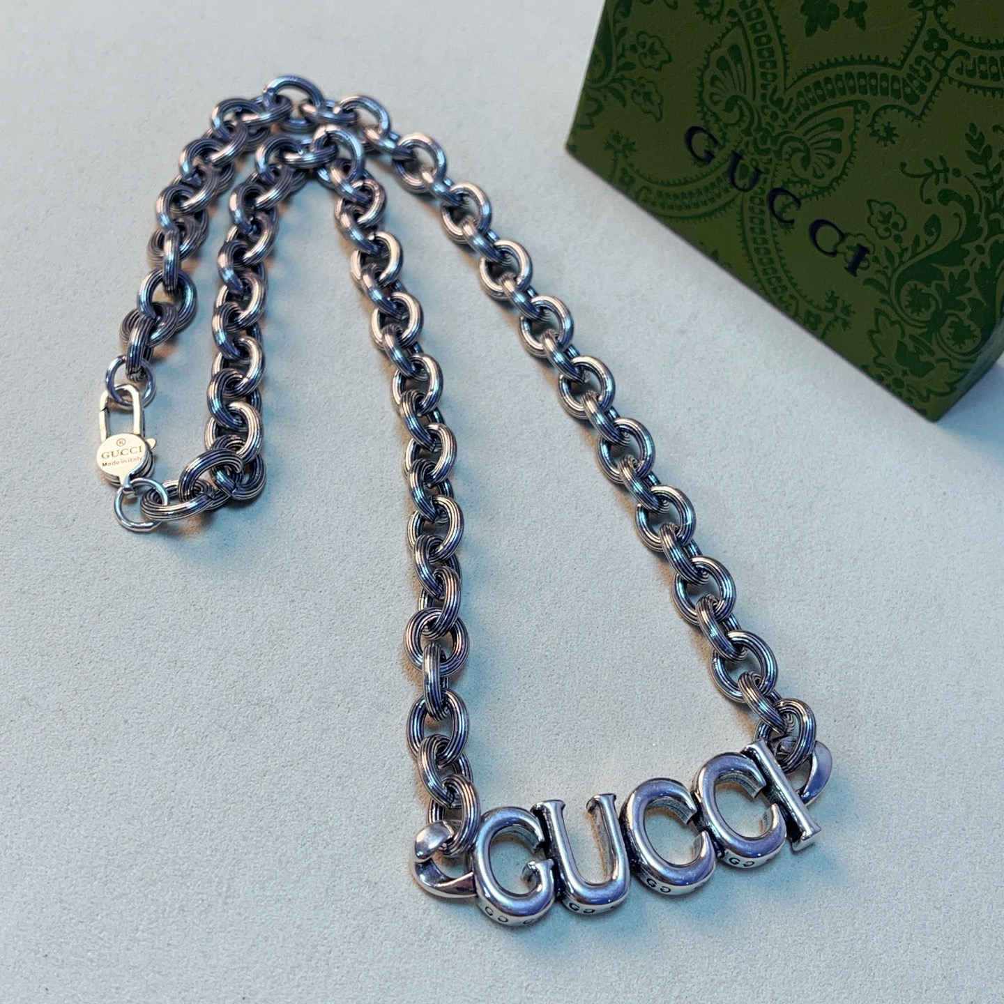 奢华款)Gucci古驰项链最新款链条档次更高 4