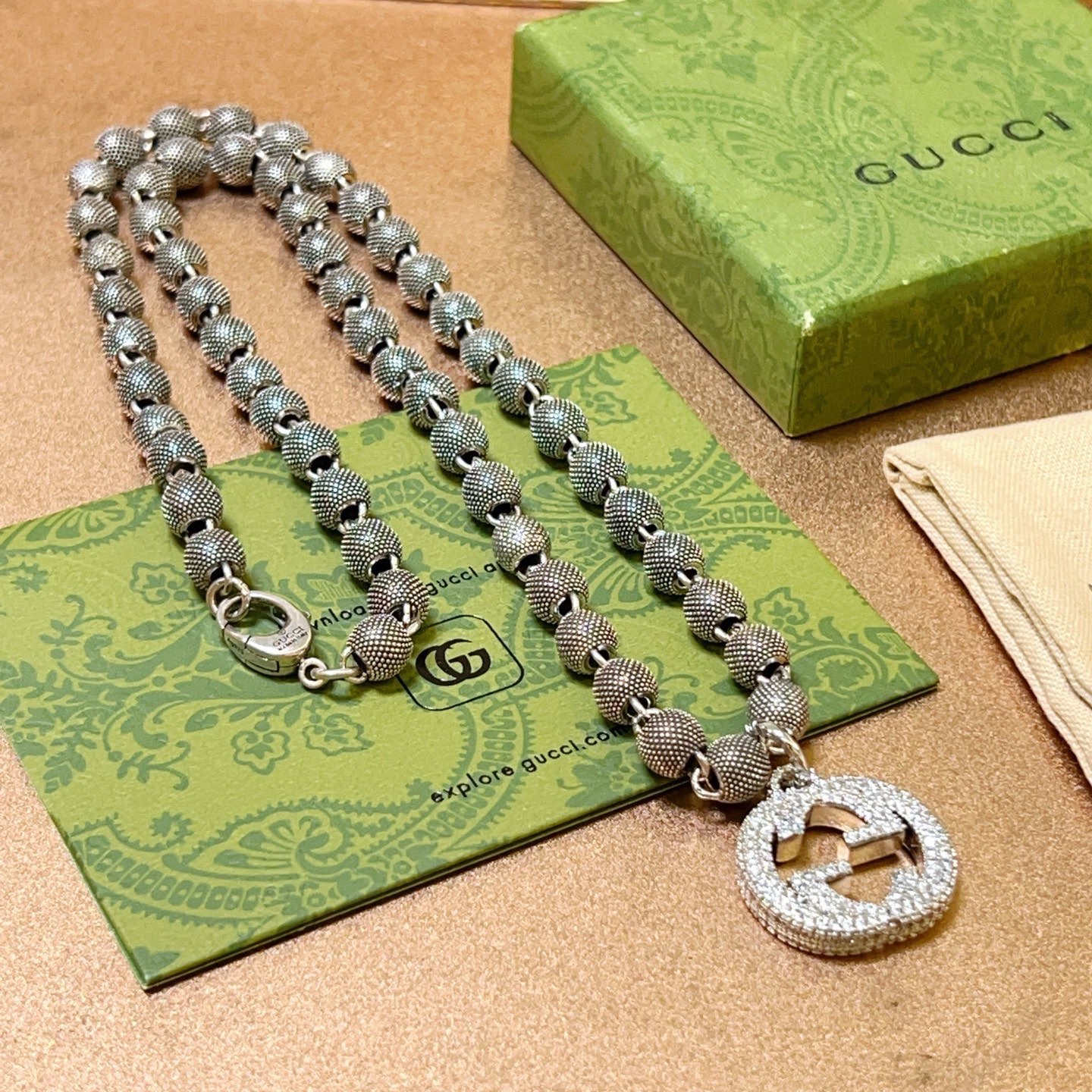 Gucci Haute Couture Haute Couture Fine Jewelry Necklace Bracelet Ring 4
